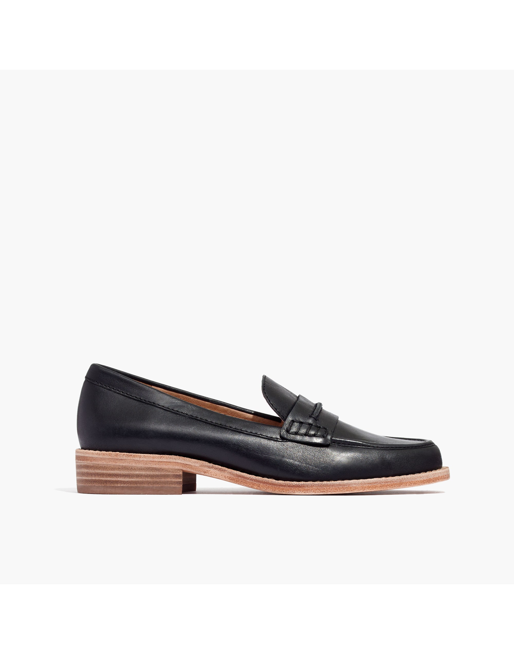 Womens Elinor Loafer In Leather Madewell 8909