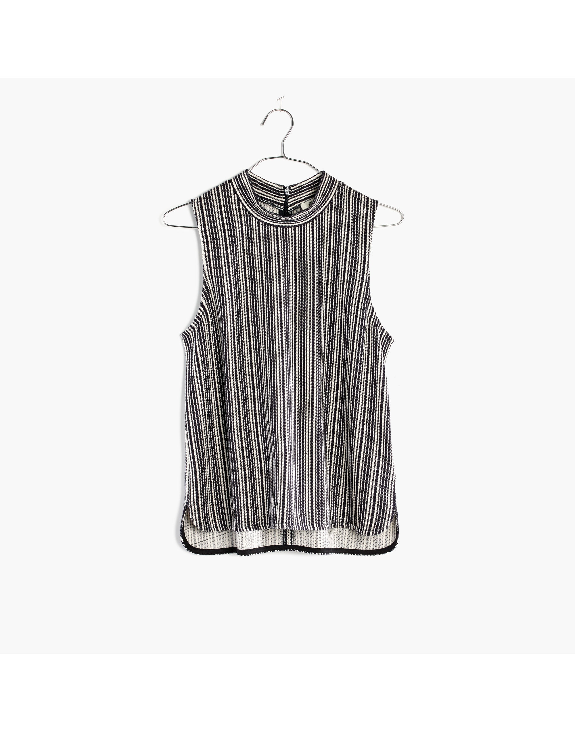 Striped Mockneck Tank Top | Madewell