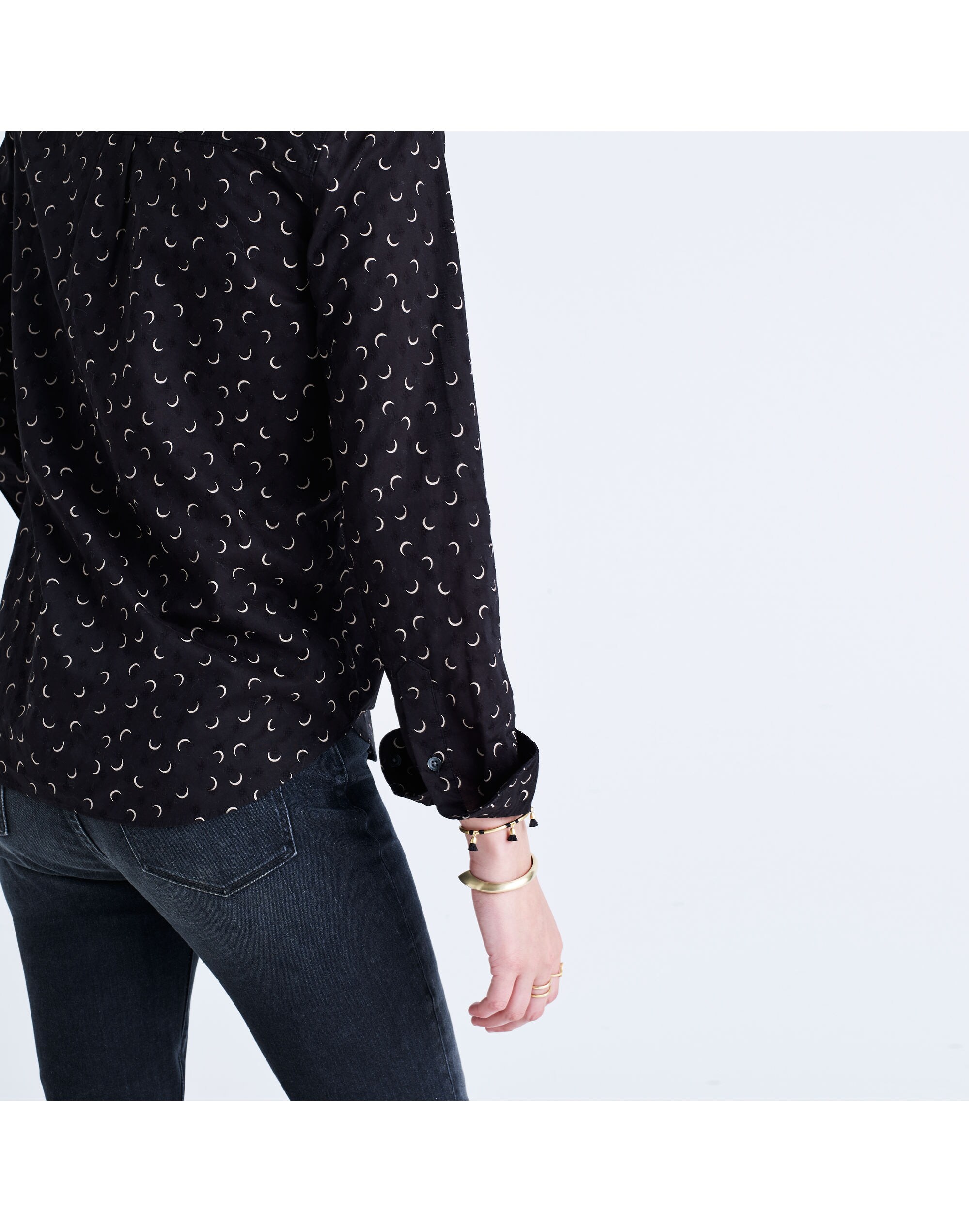 Shrunken Ex-Boyfriend Shirt Crescent Moon | Madewell