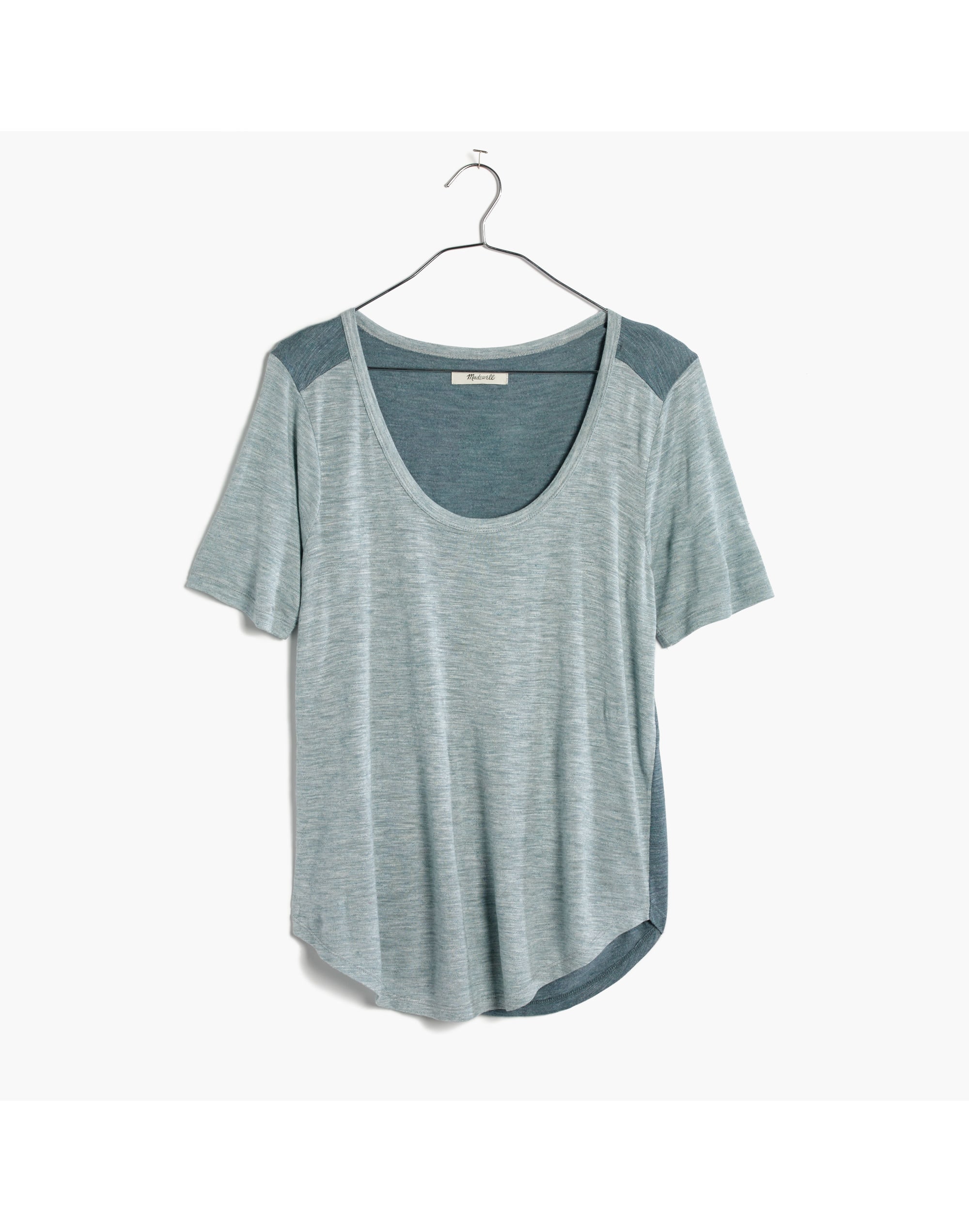 Anthem Scoop Elbow-Sleeve Tee Colorblock | Madewell