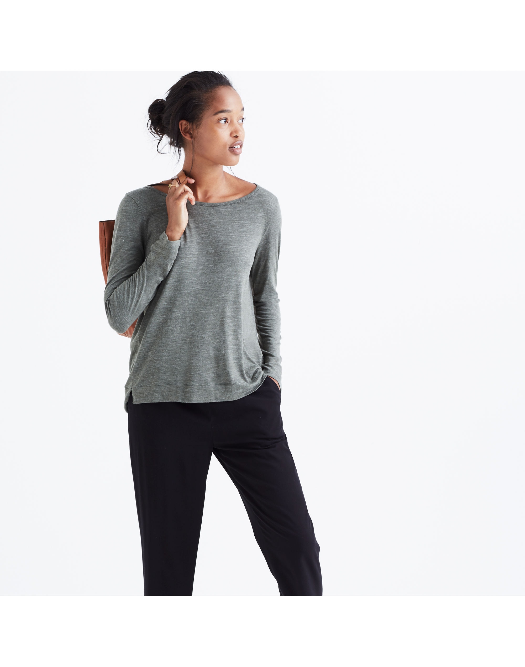 Anthem Boatneck Tee | Madewell