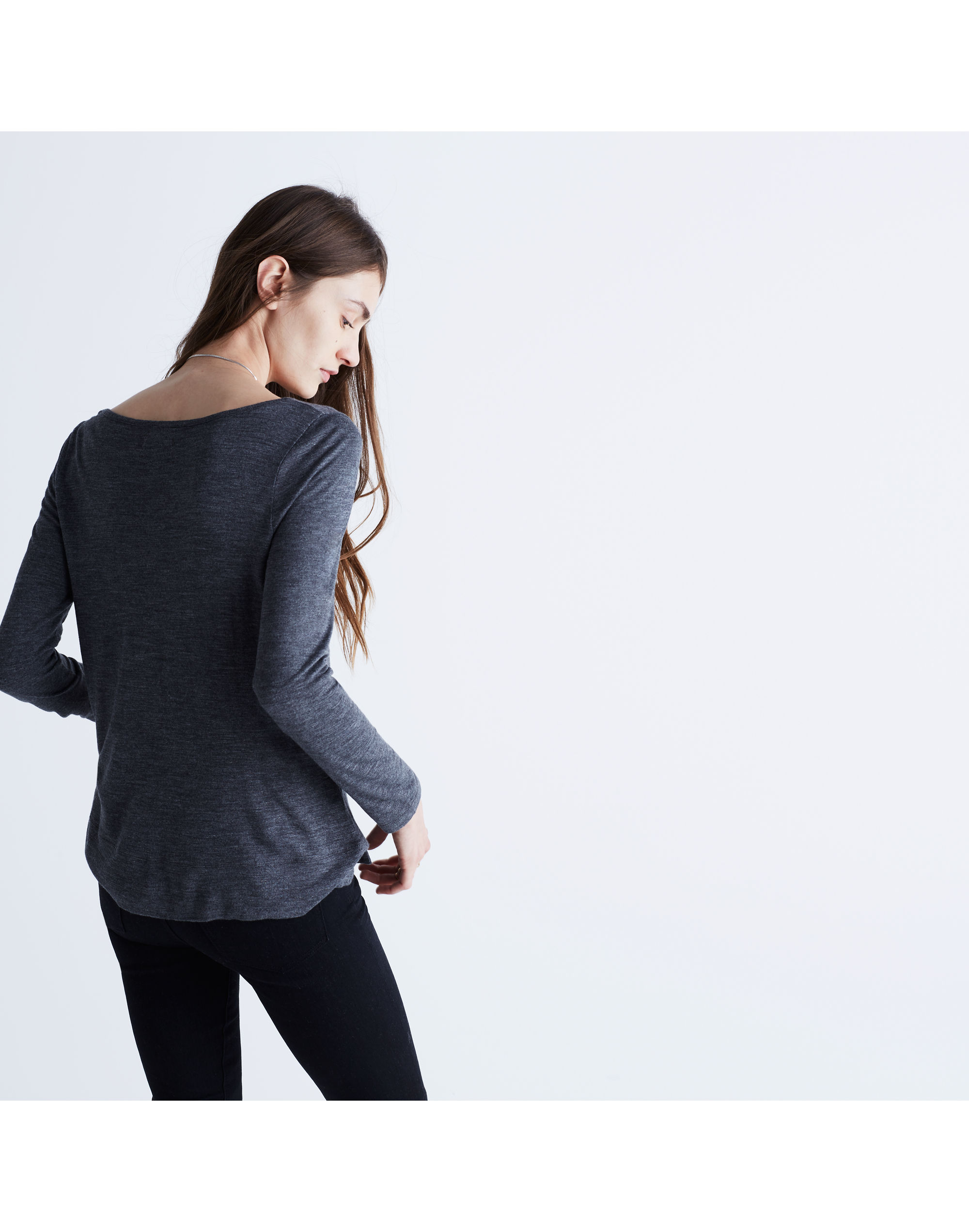 Anthem Boatneck Tee | Madewell