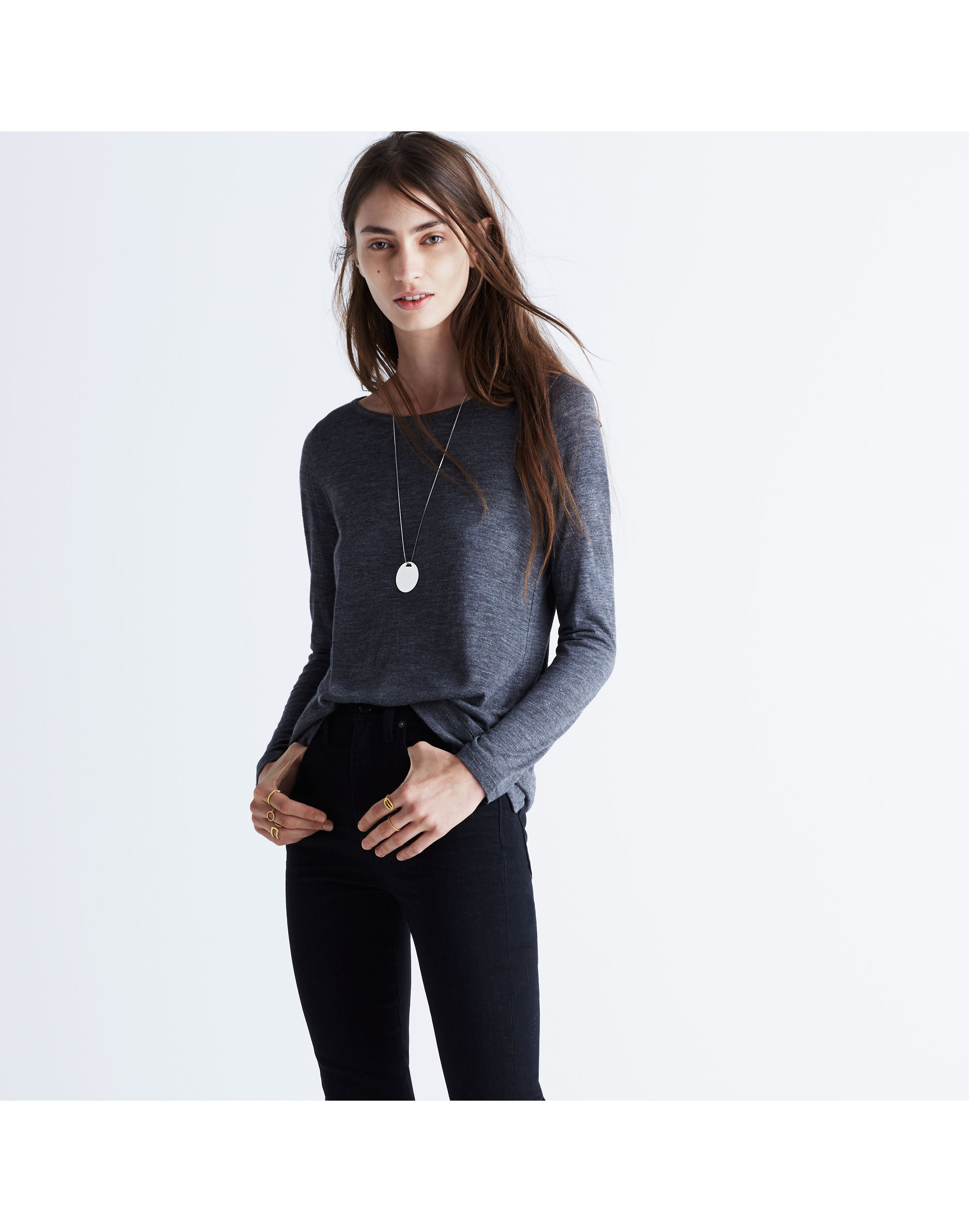 Anthem Boatneck Tee | Madewell