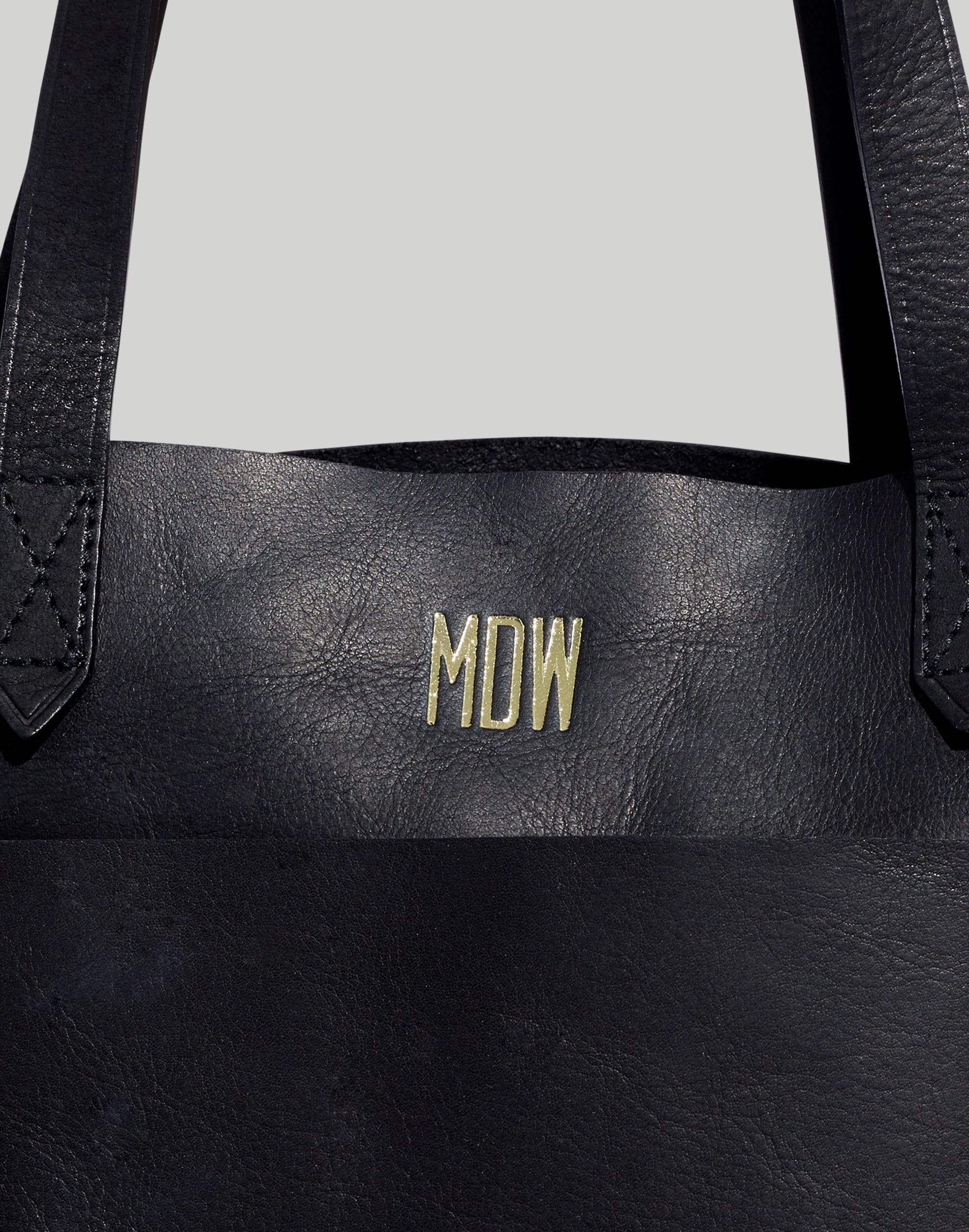 Madewell The Medium Transport Tote: Woven Leather India