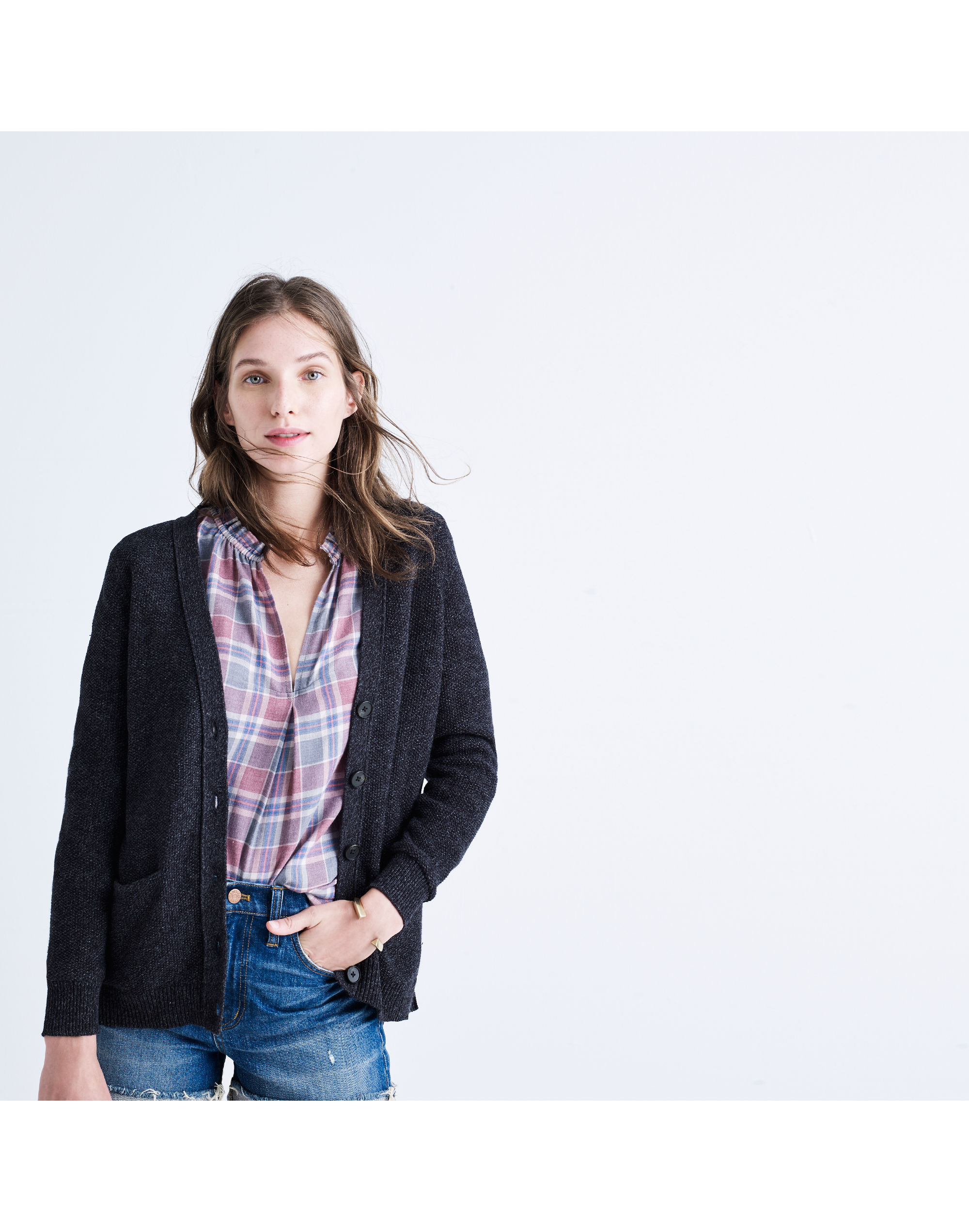 Seedstitch Cardigan Sweater | Madewell