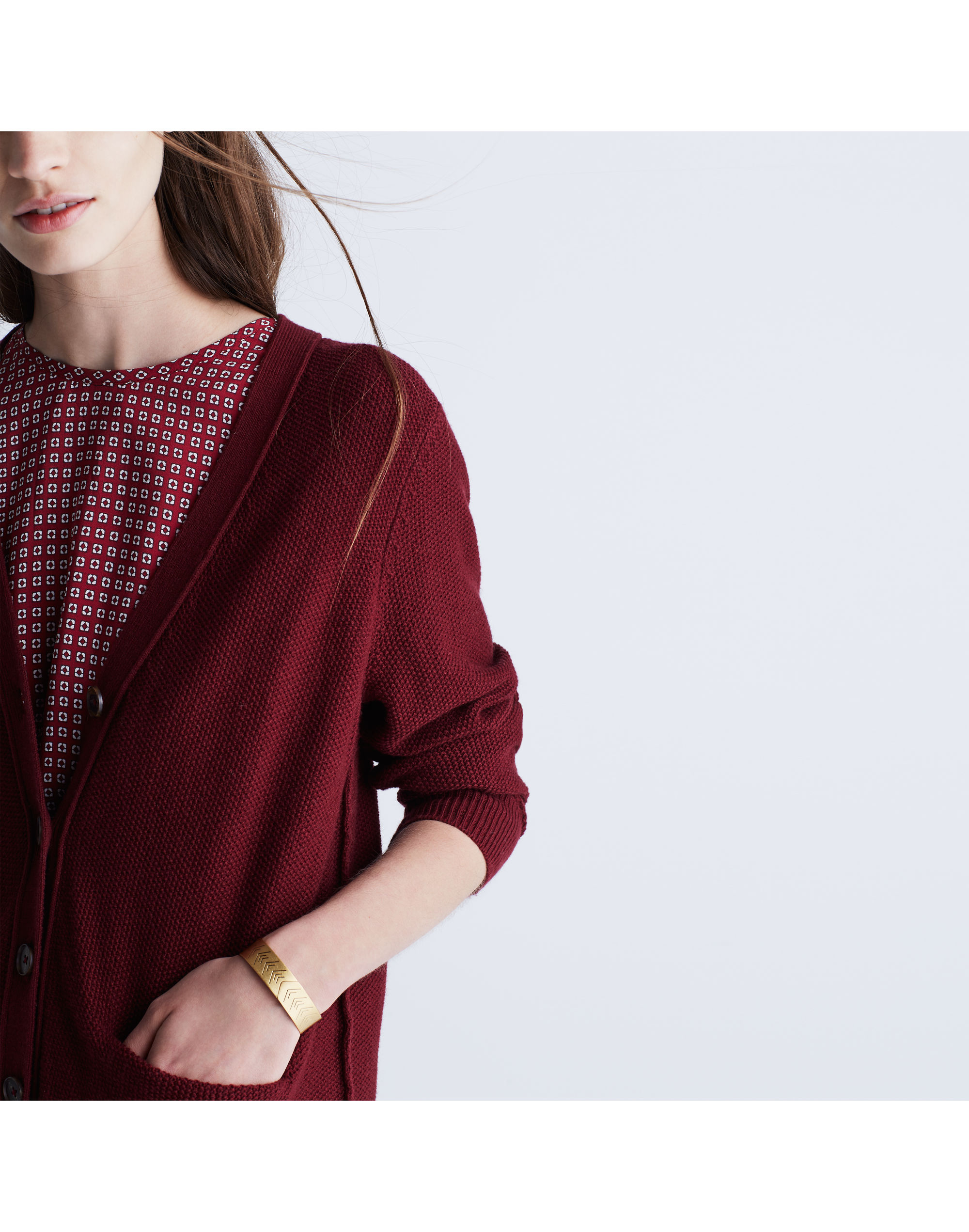 Seedstitch Cardigan Sweater | Madewell