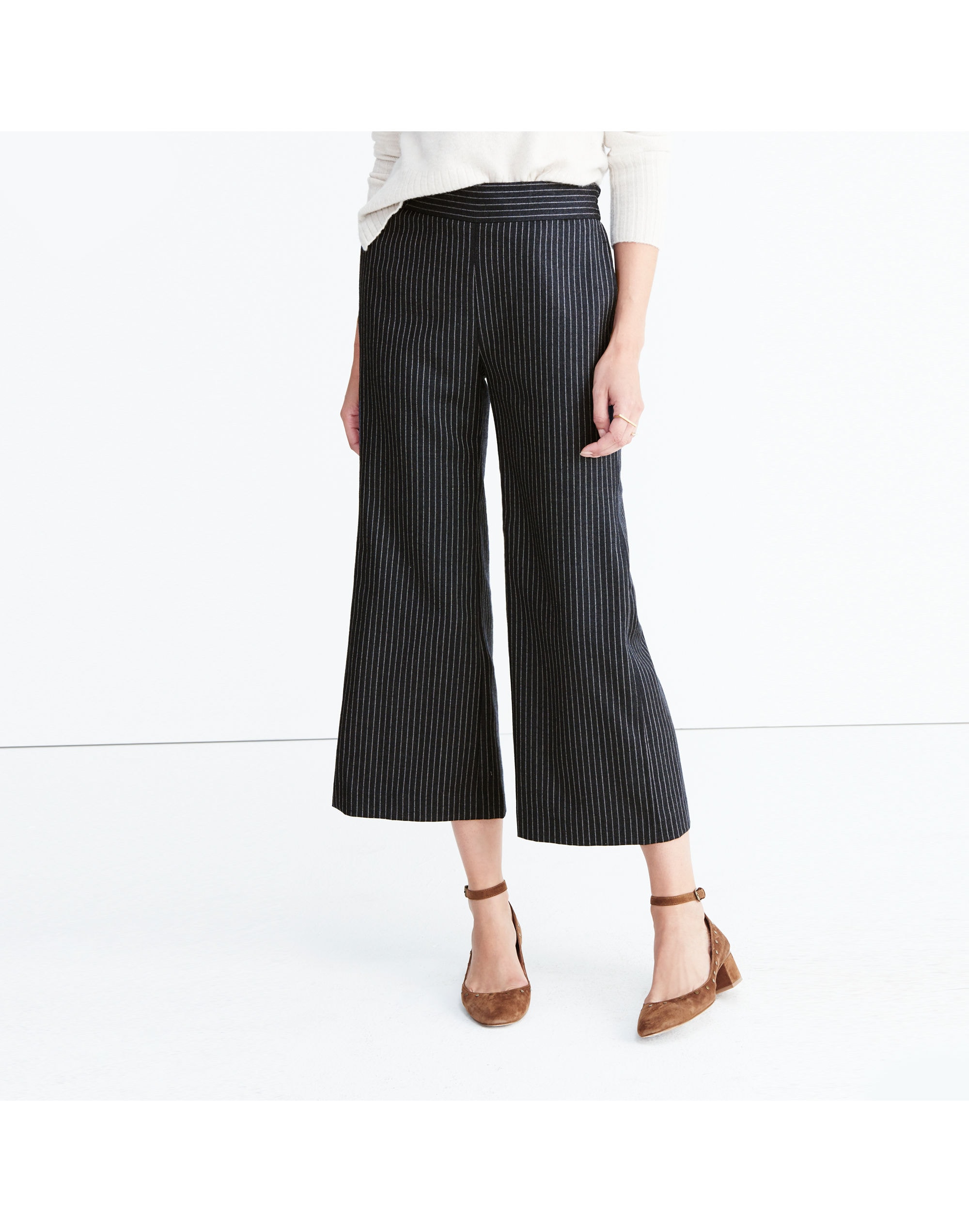 Bryant Wide-Leg Pants Gemma Stripe | Madewell