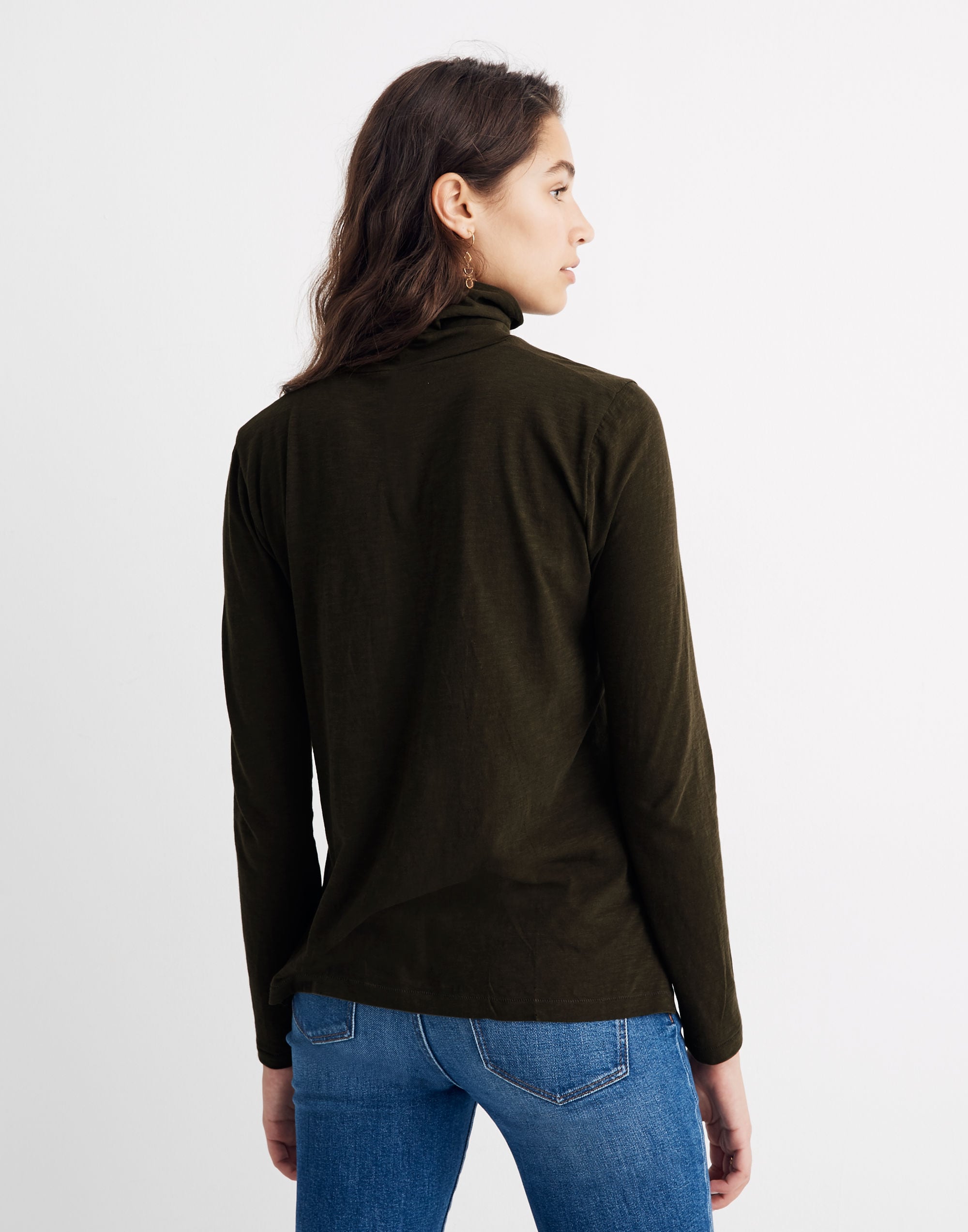 Whisper Cotton Turtleneck | Madewell