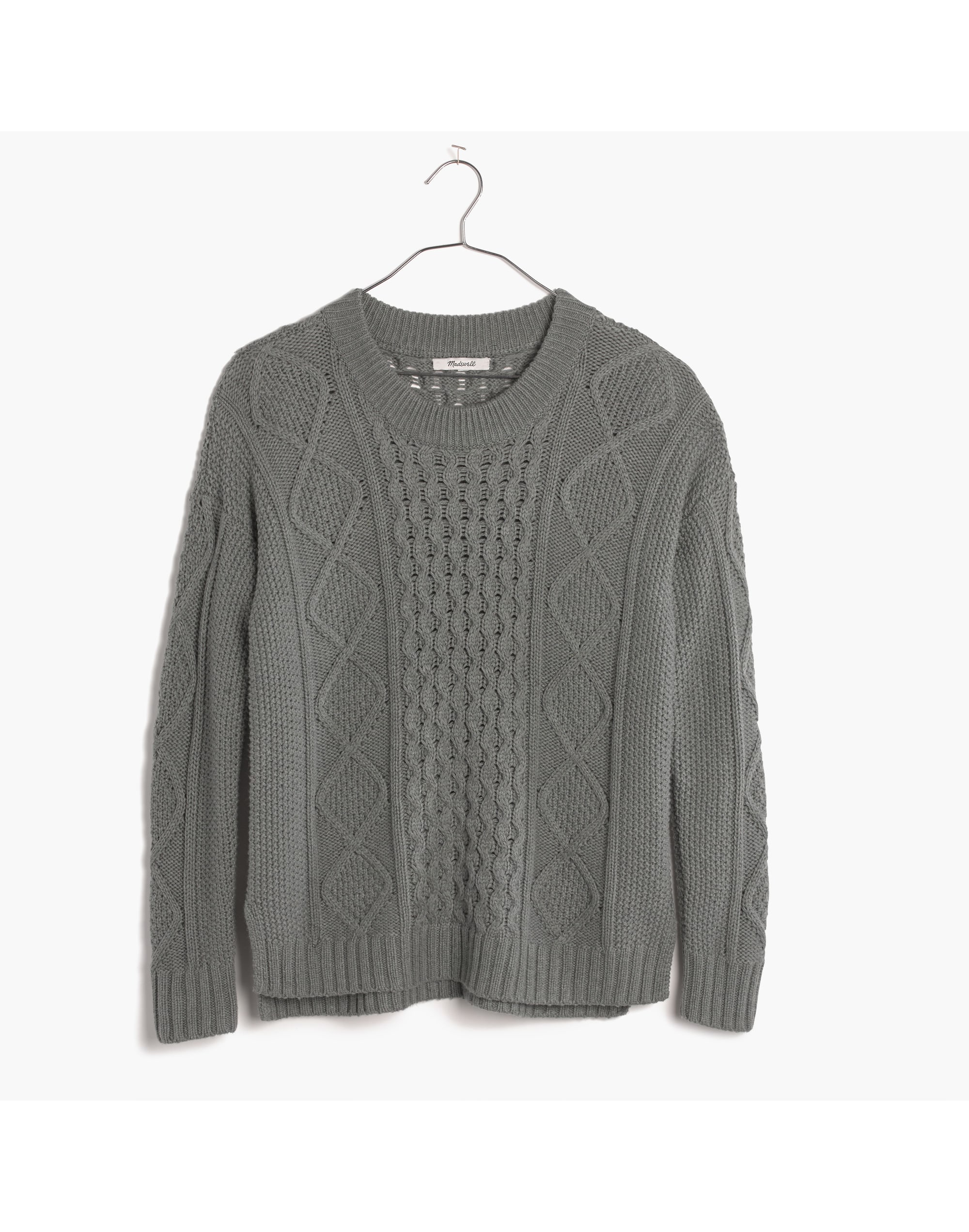 Classic Cable Pullover Sweater | Madewell