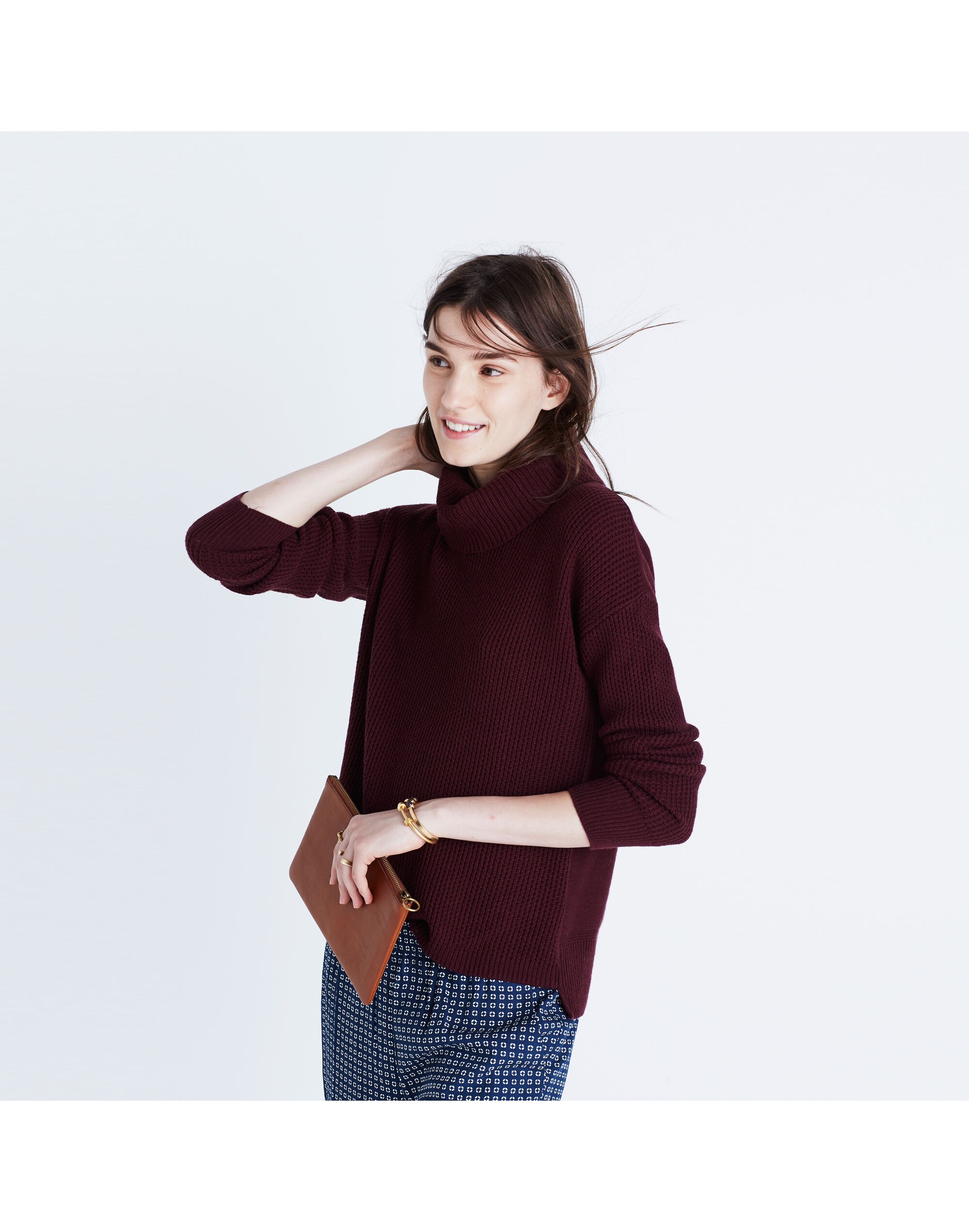 Convertible Turtleneck Sweater | Madewell