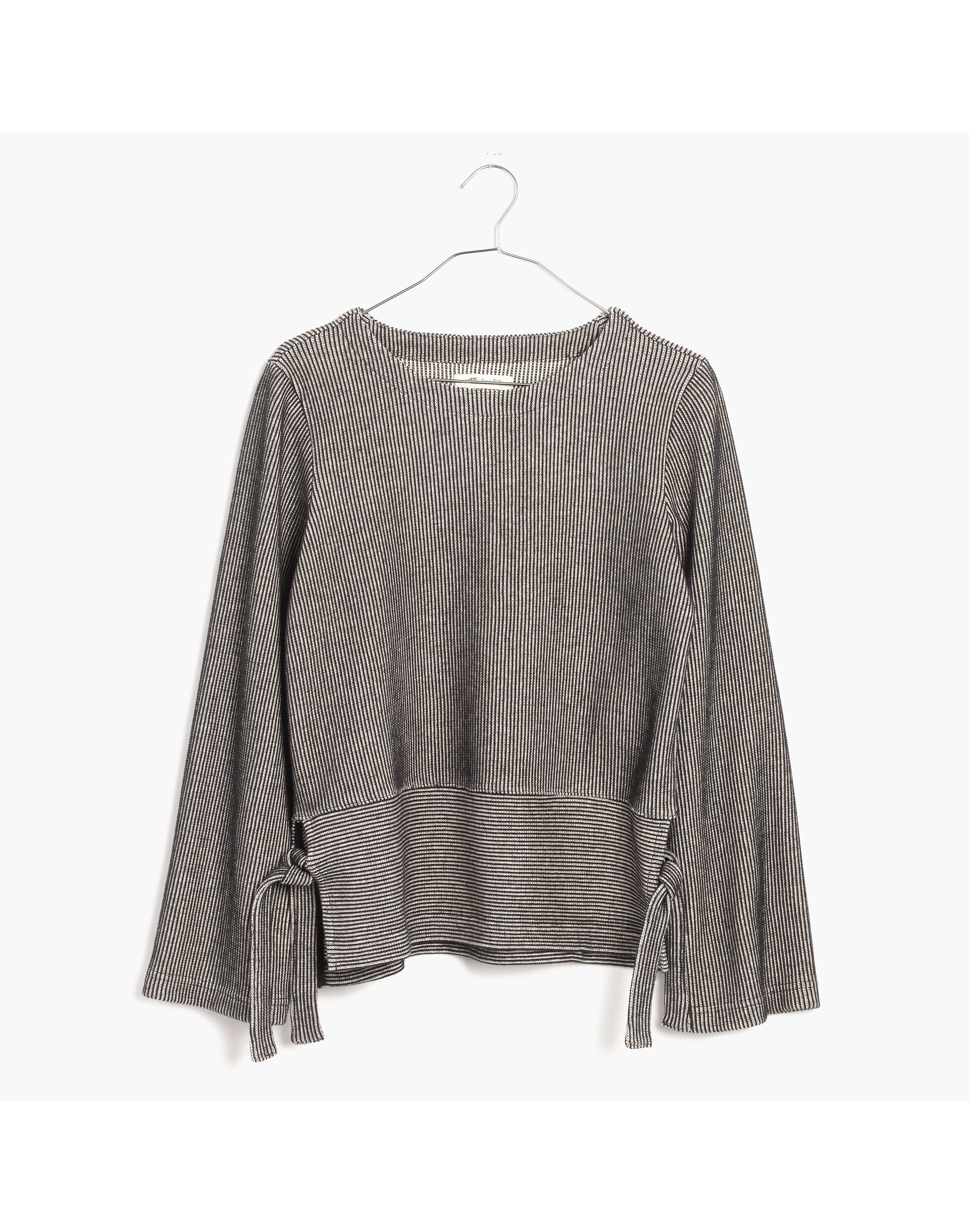 French Rib Side-Tie Pullover | Madewell