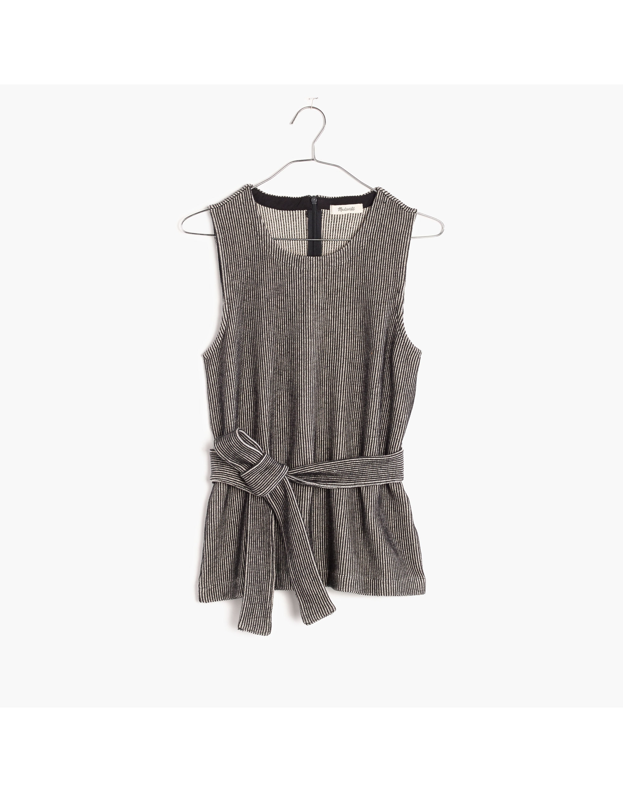 French Rib Tie-Waist Tank | Madewell