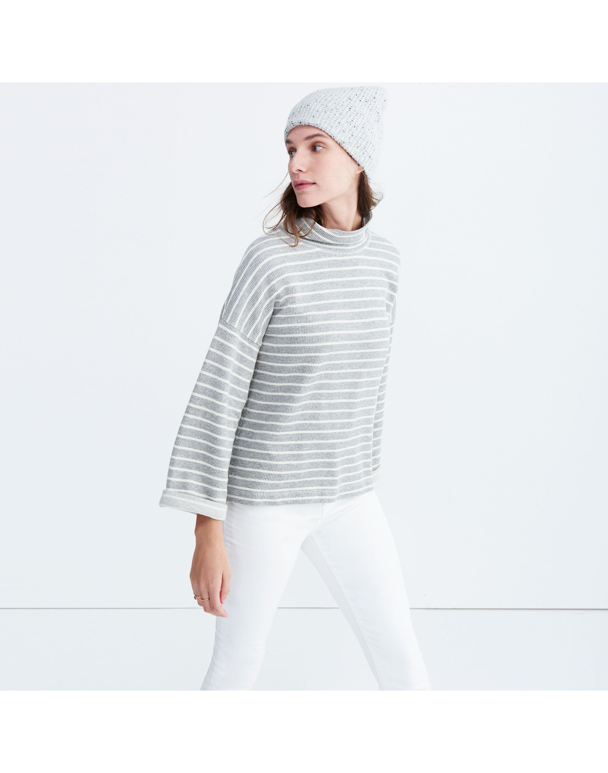 Note Funnelneck Pullover | Madewell