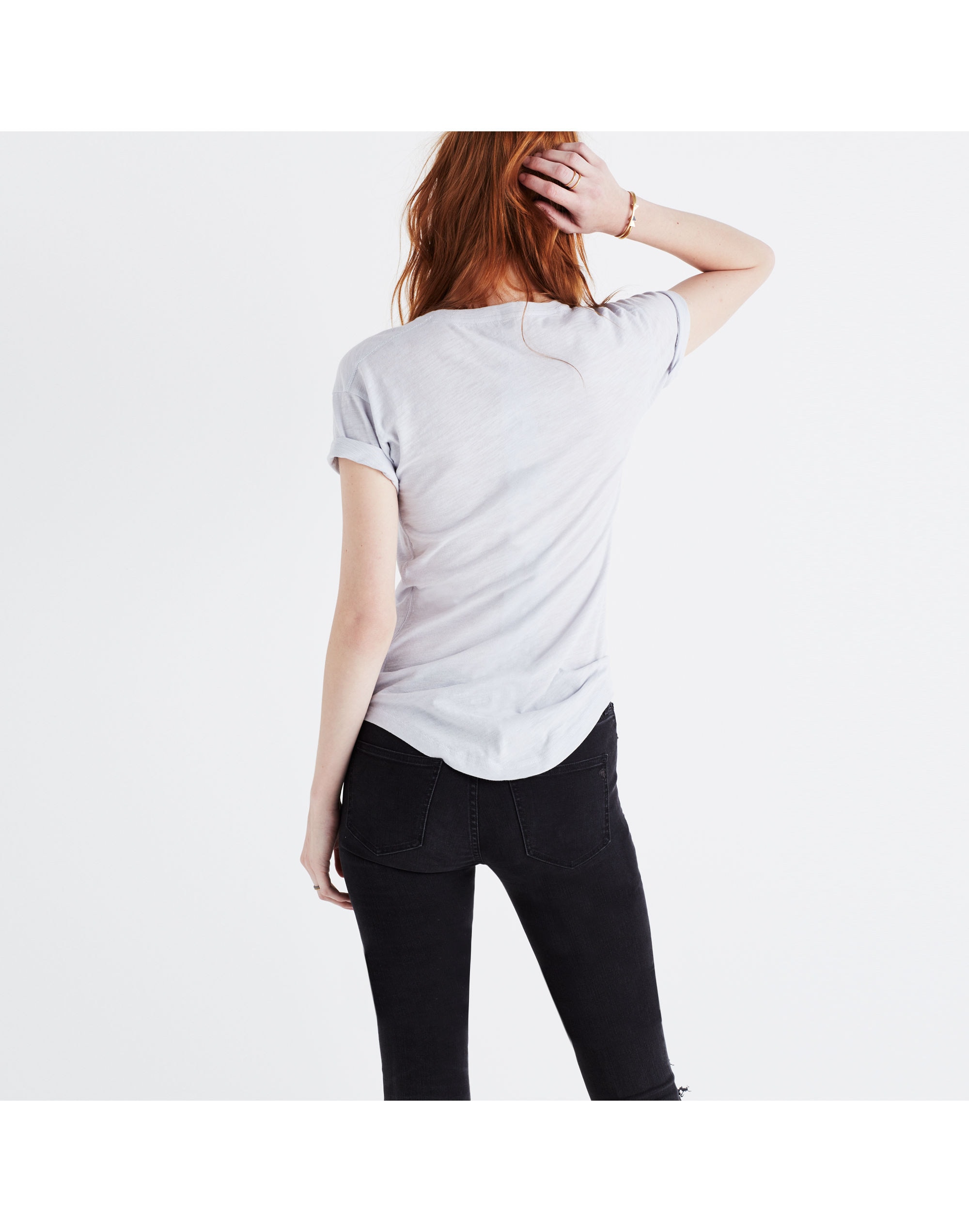 Breakfast Whisper Cotton Crewneck Tee | Madewell