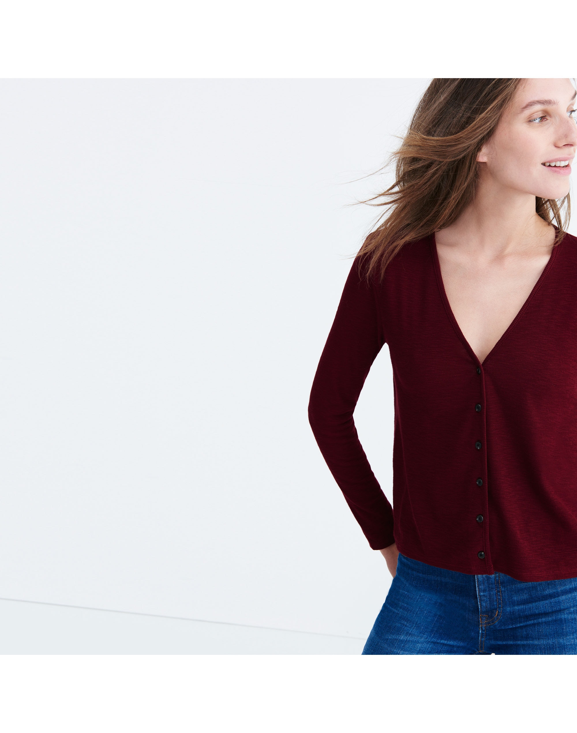 Knit Button-Down Top | Madewell