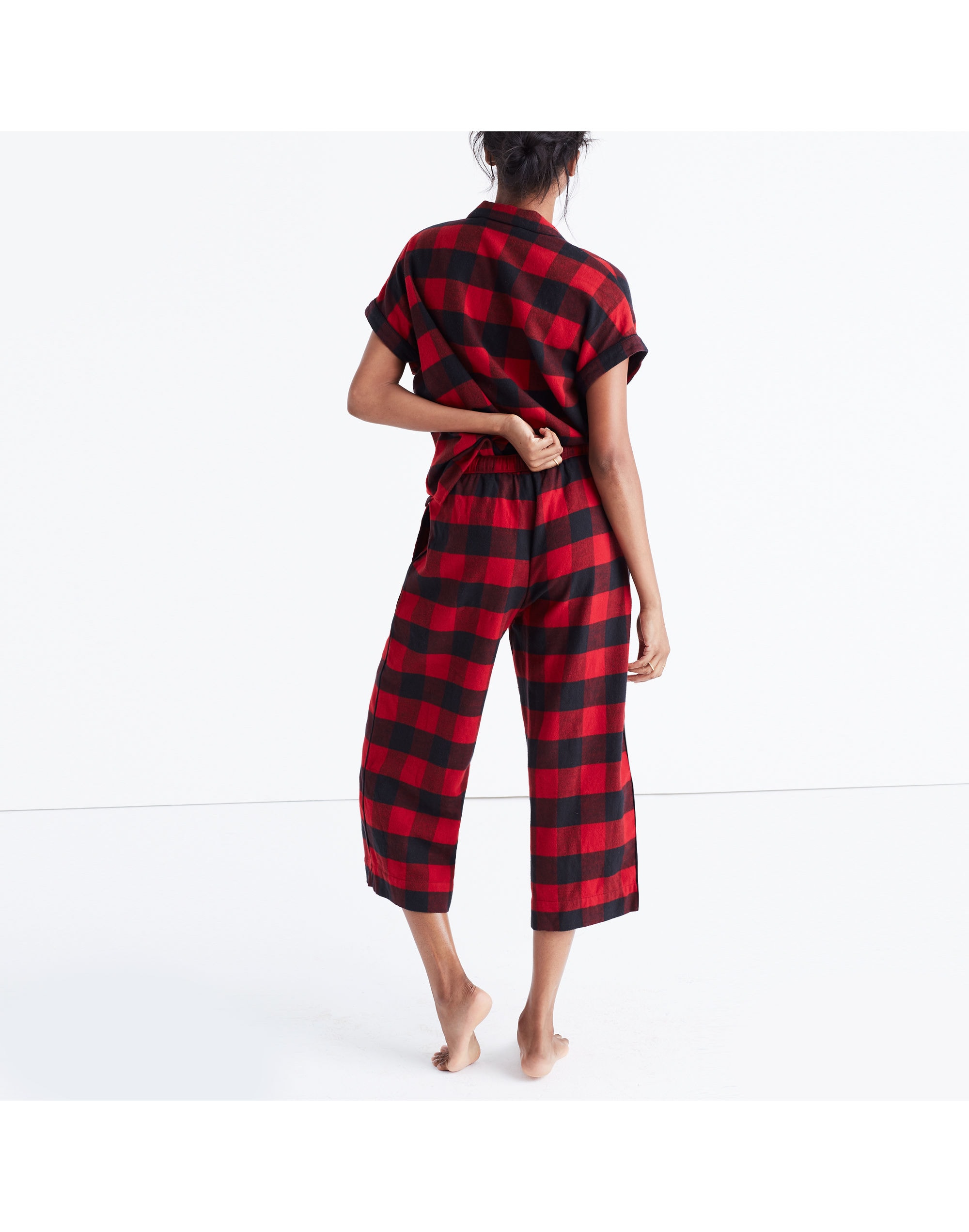 Flannel Bedtime Pajama Pants in Buffalo Check | Madewell