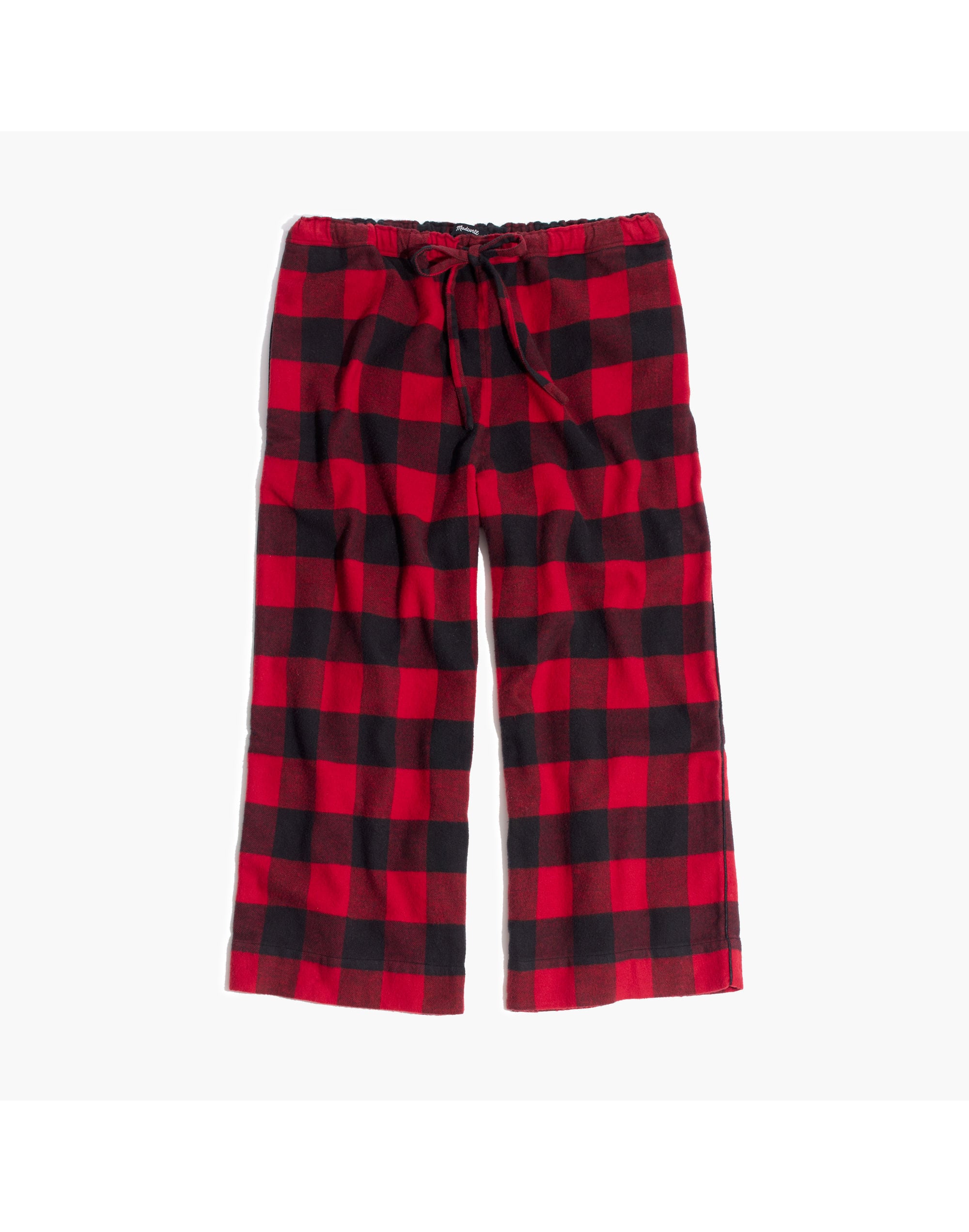 Flannel Bedtime Pajama Pants in Buffalo Check | Madewell