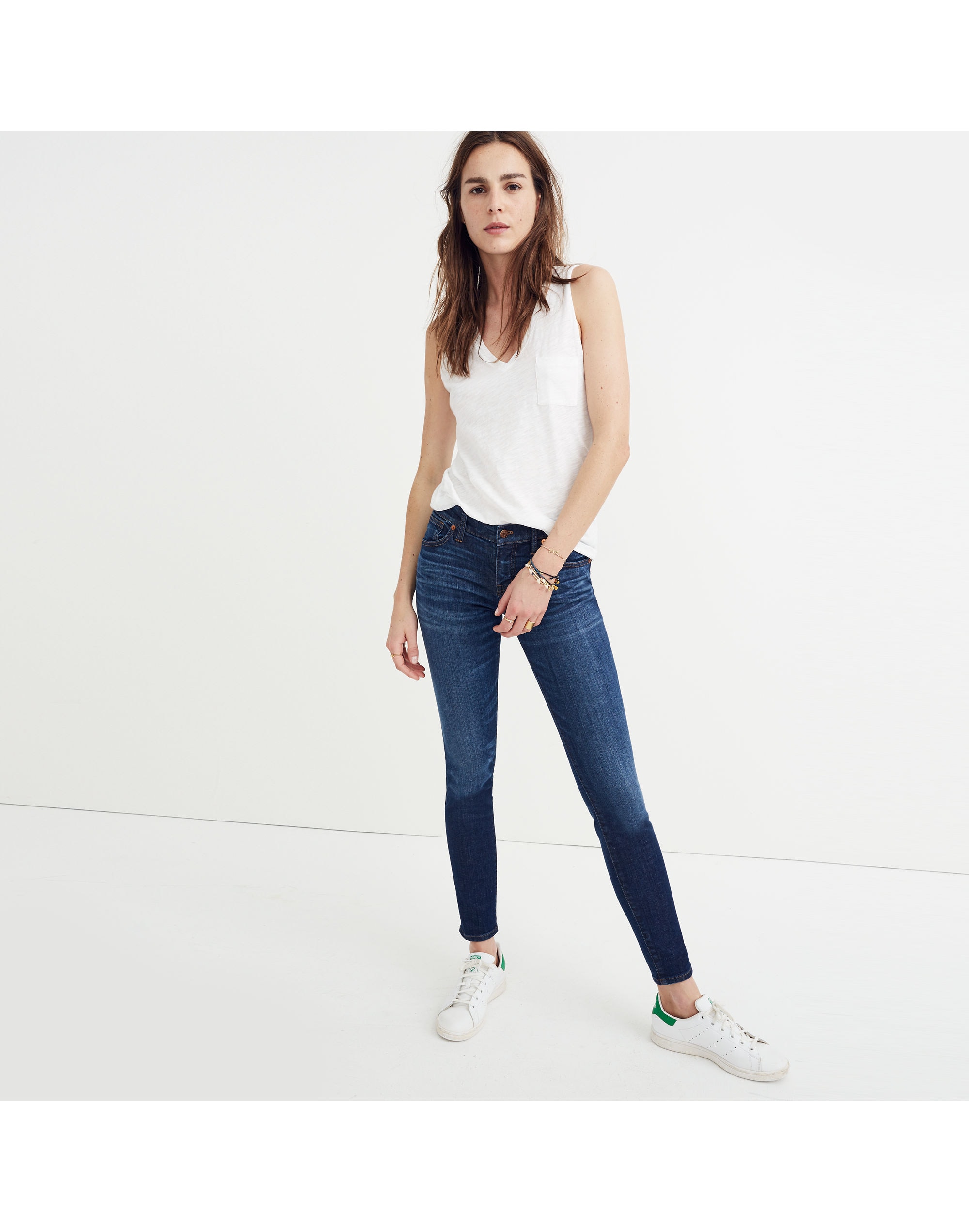 8" Skinny Jeans Riverdale Wash | Madewell