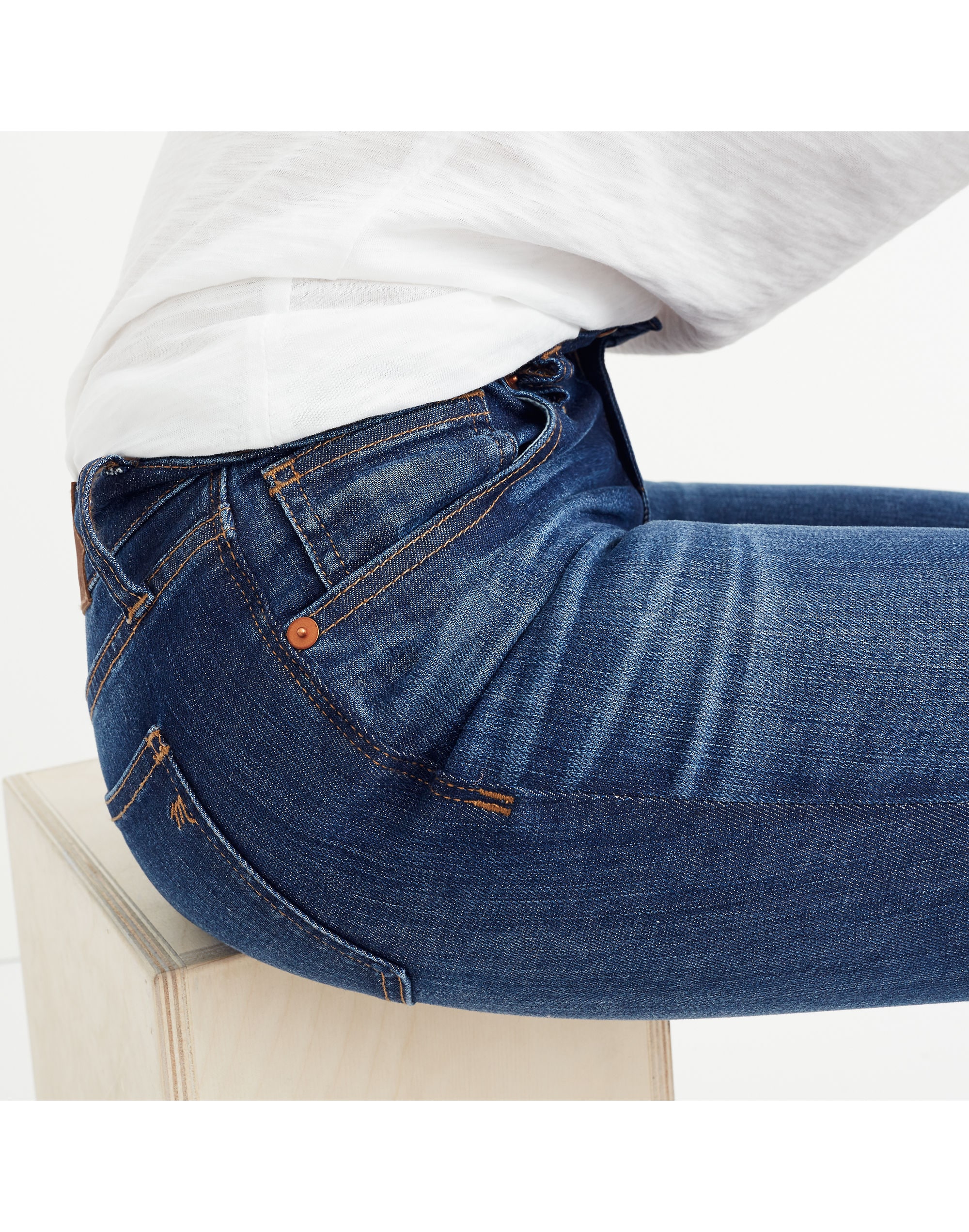 8" Skinny Jeans Riverdale Wash | Madewell