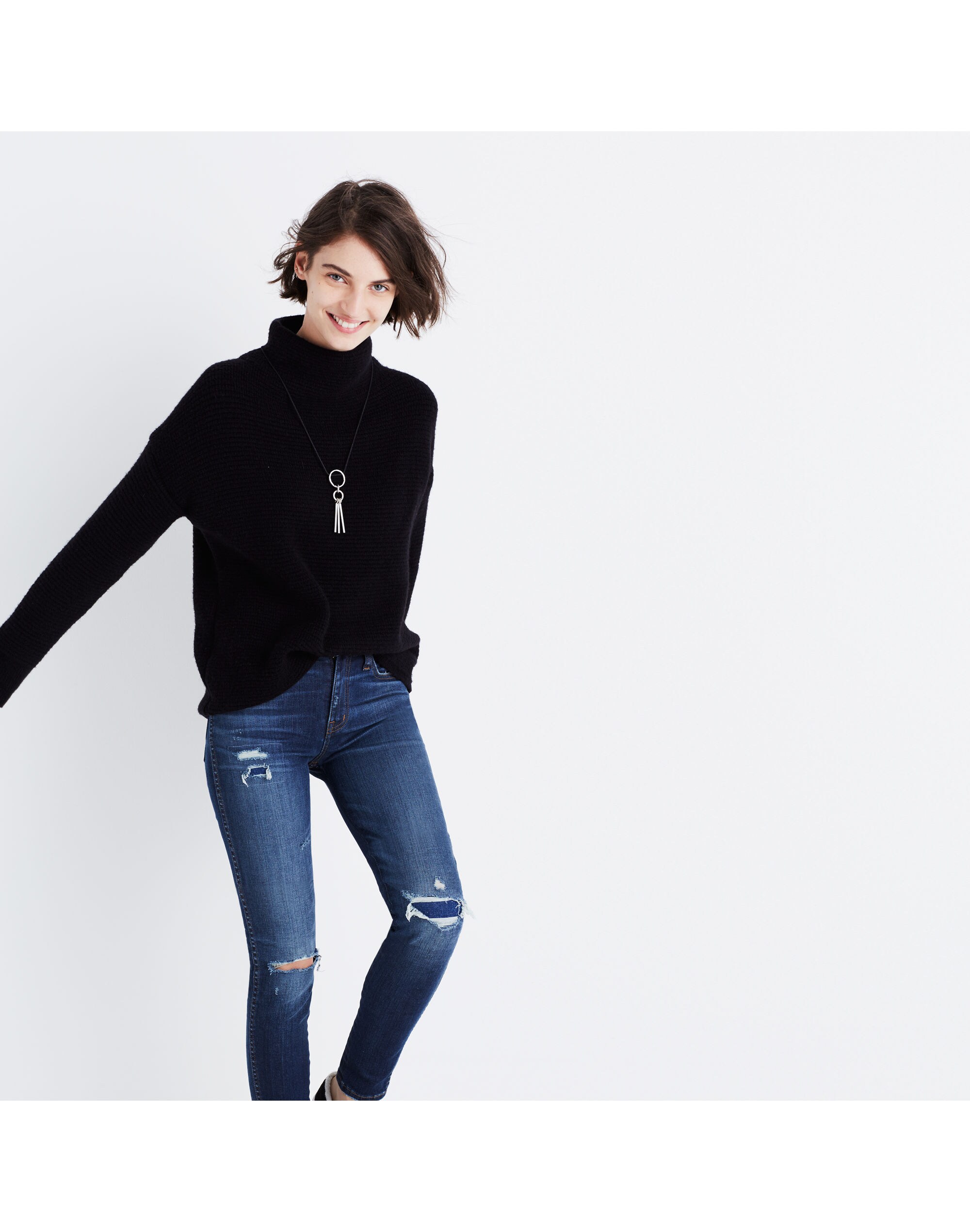 Southfield Mockneck Sweater | Madewell