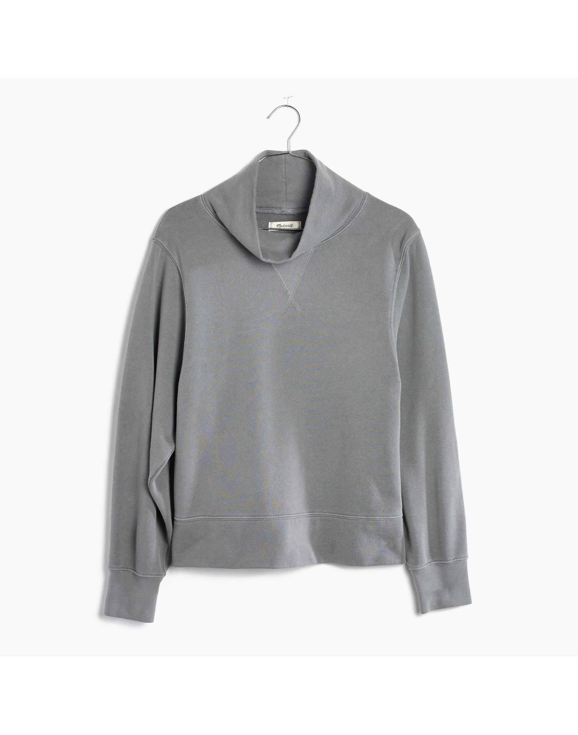 Garment-Dyed Funnelneck Sweatshirt | Madewell