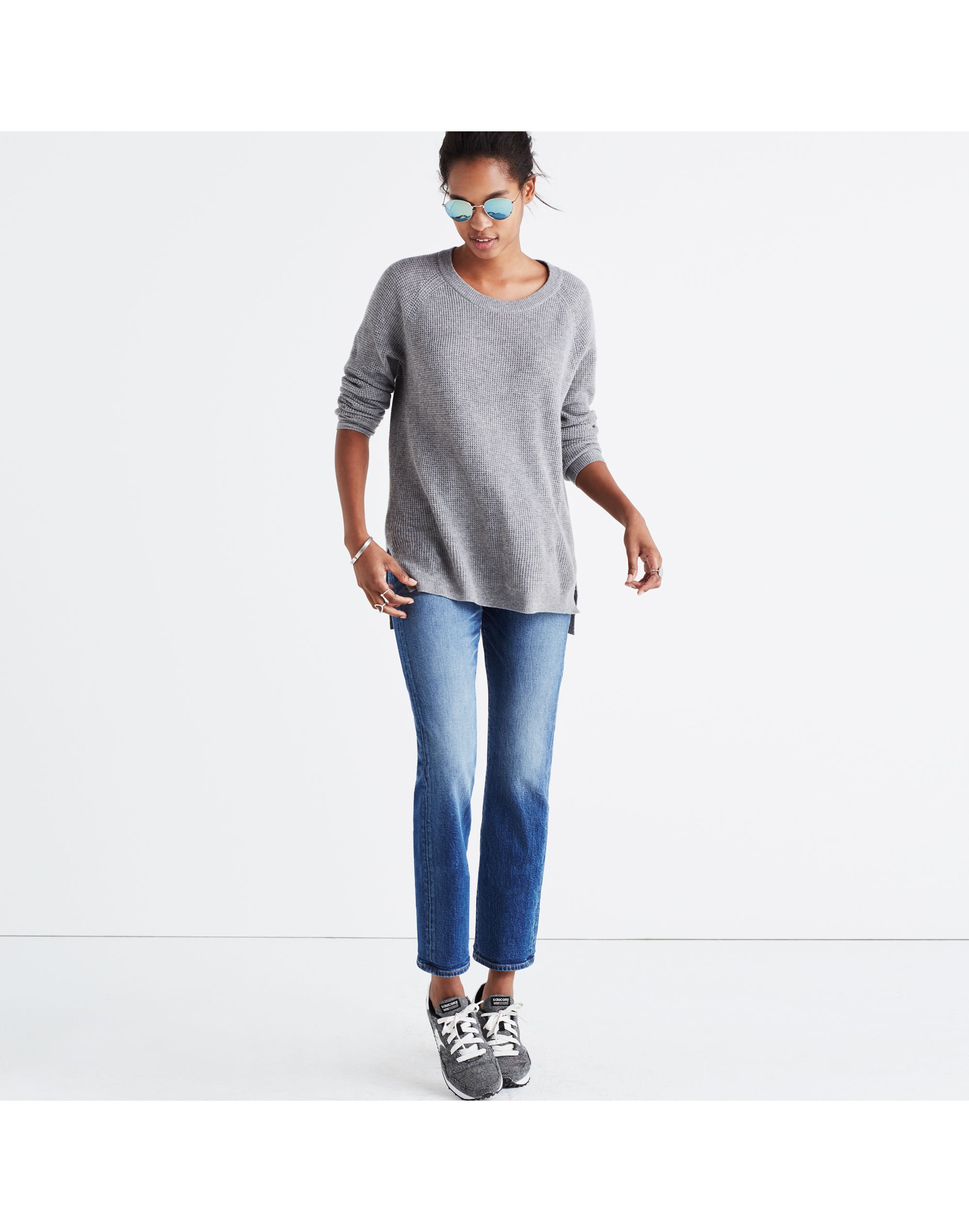 Wafflestitch Pullover Sweater | Madewell