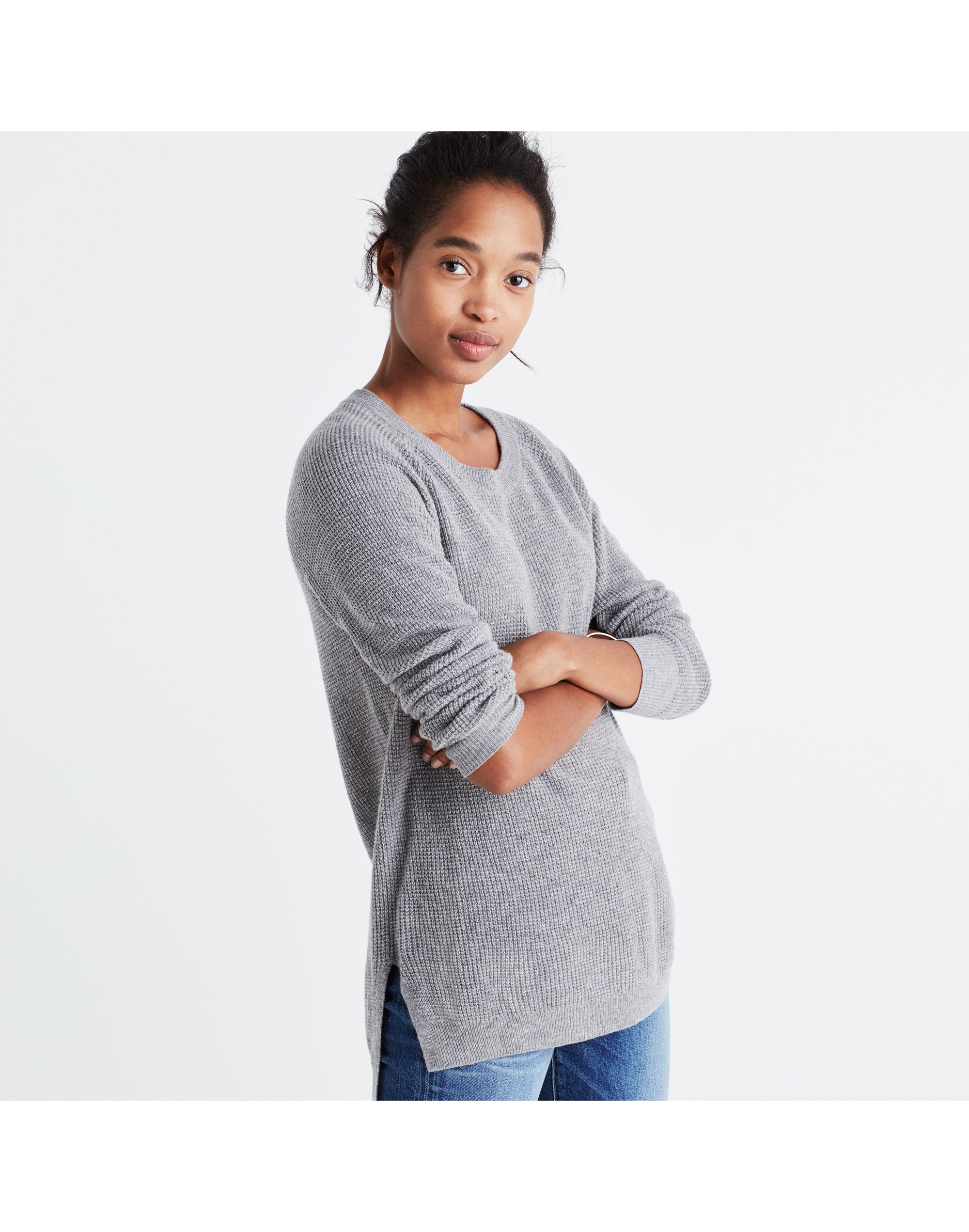 Wafflestitch Pullover Sweater | Madewell