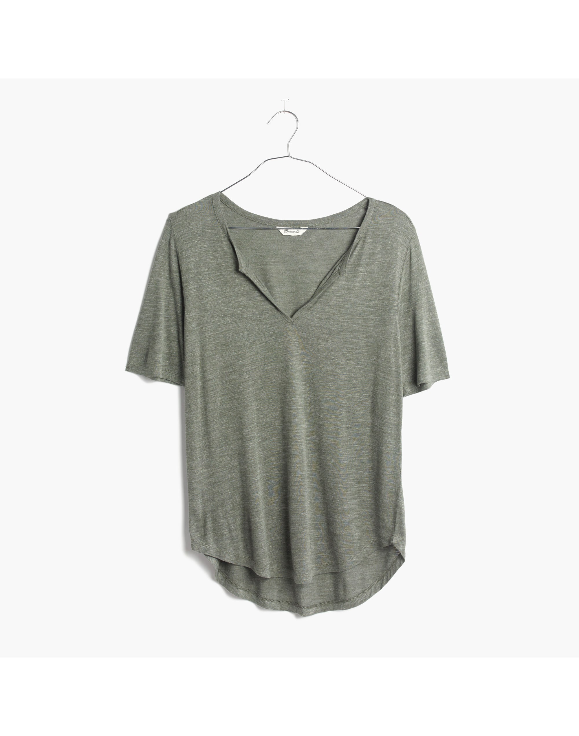 Anthem Split-Neck Tee | Madewell