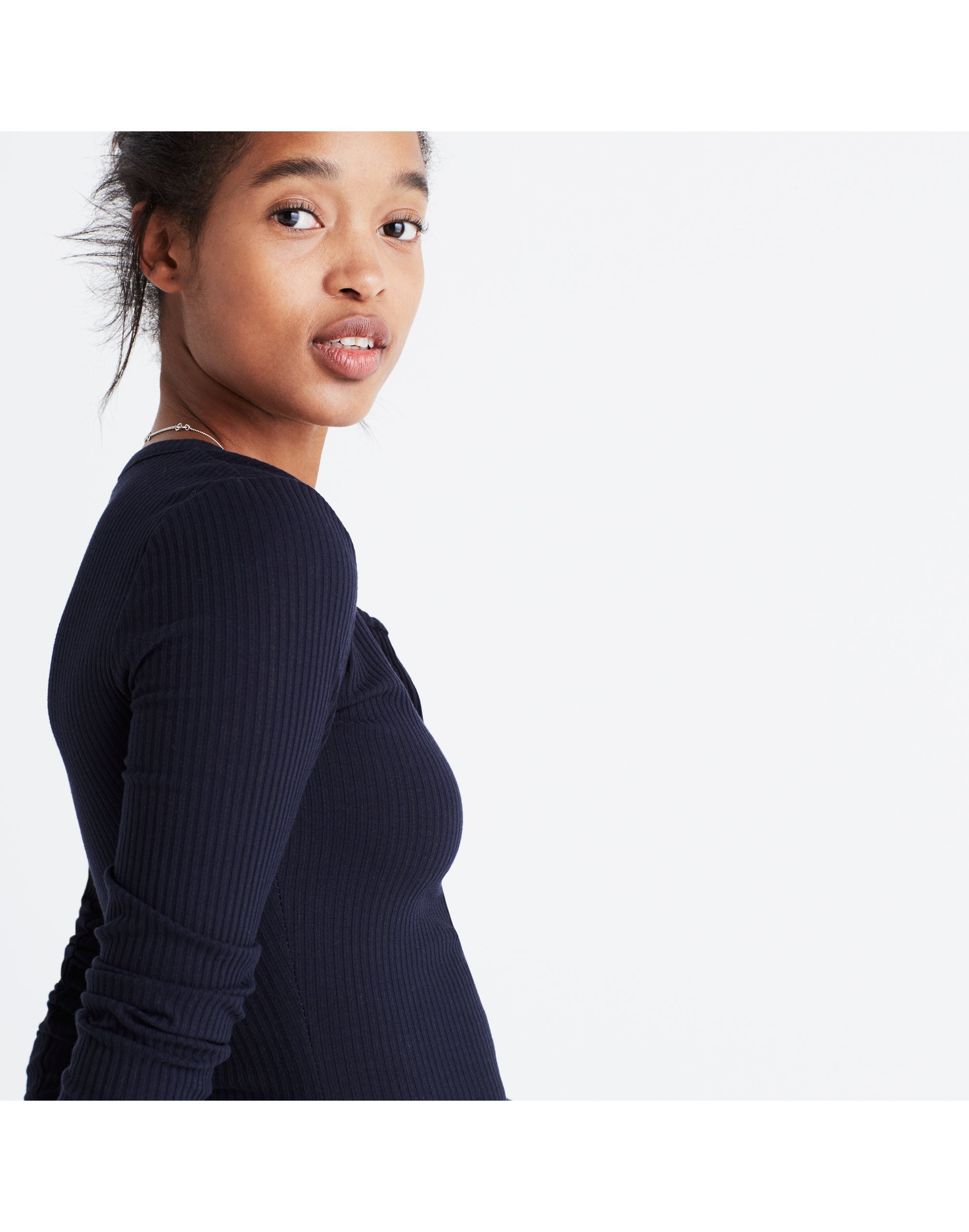 Demo Henley Bodysuit | Madewell