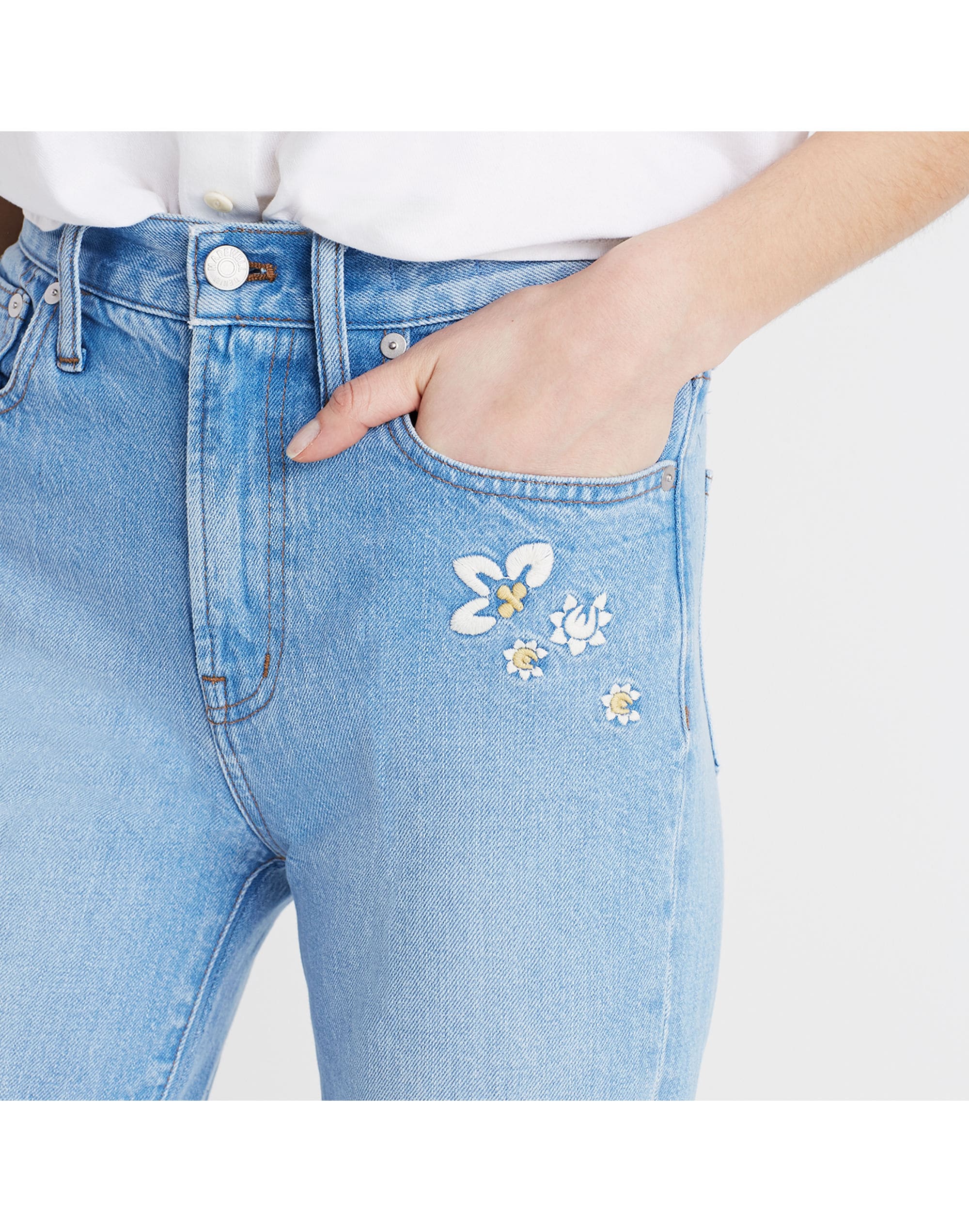 The Perfect Summer Jean: Embroidered Edition | Madewell