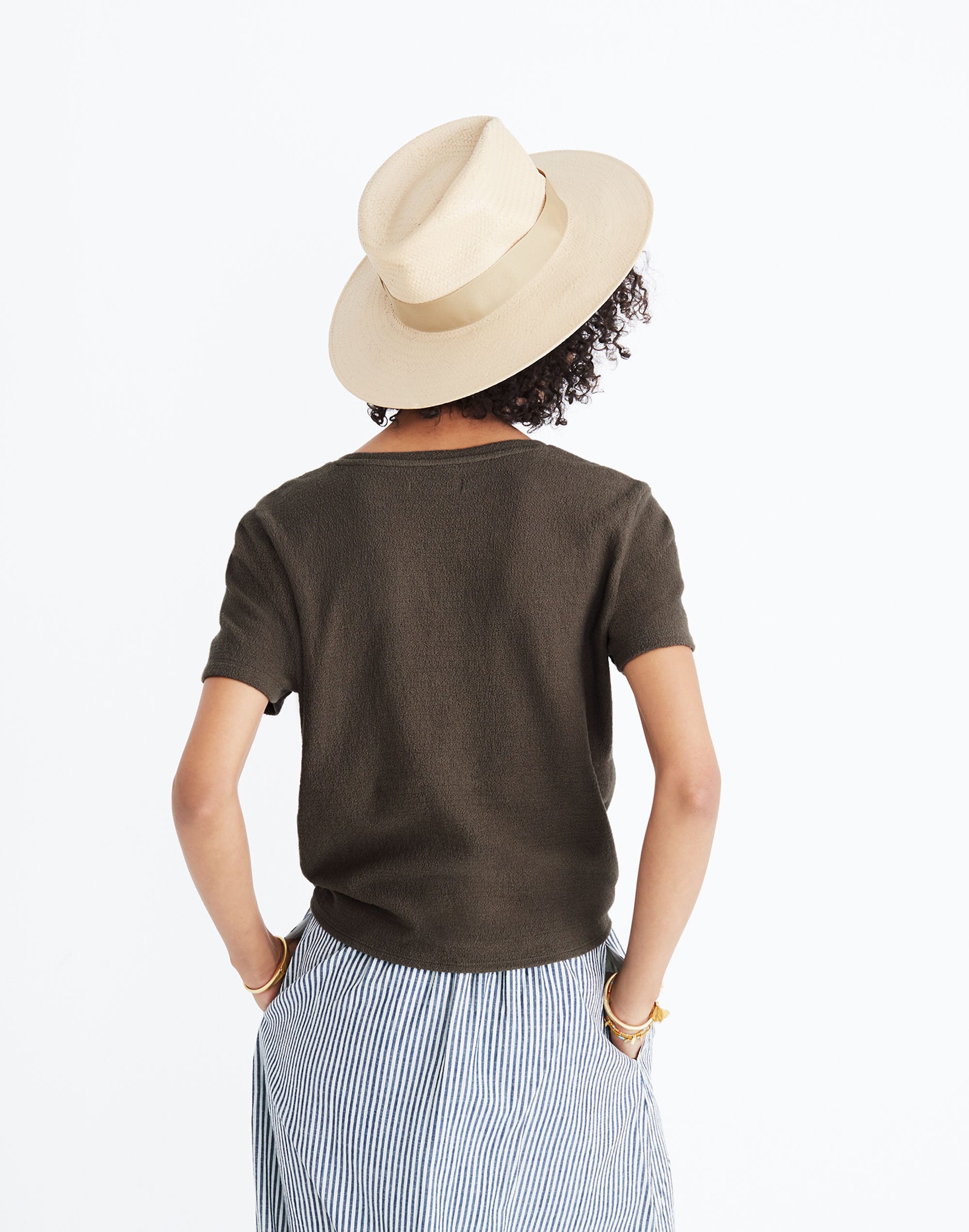 Texture & Thread Modern Tie-Front Top | Madewell