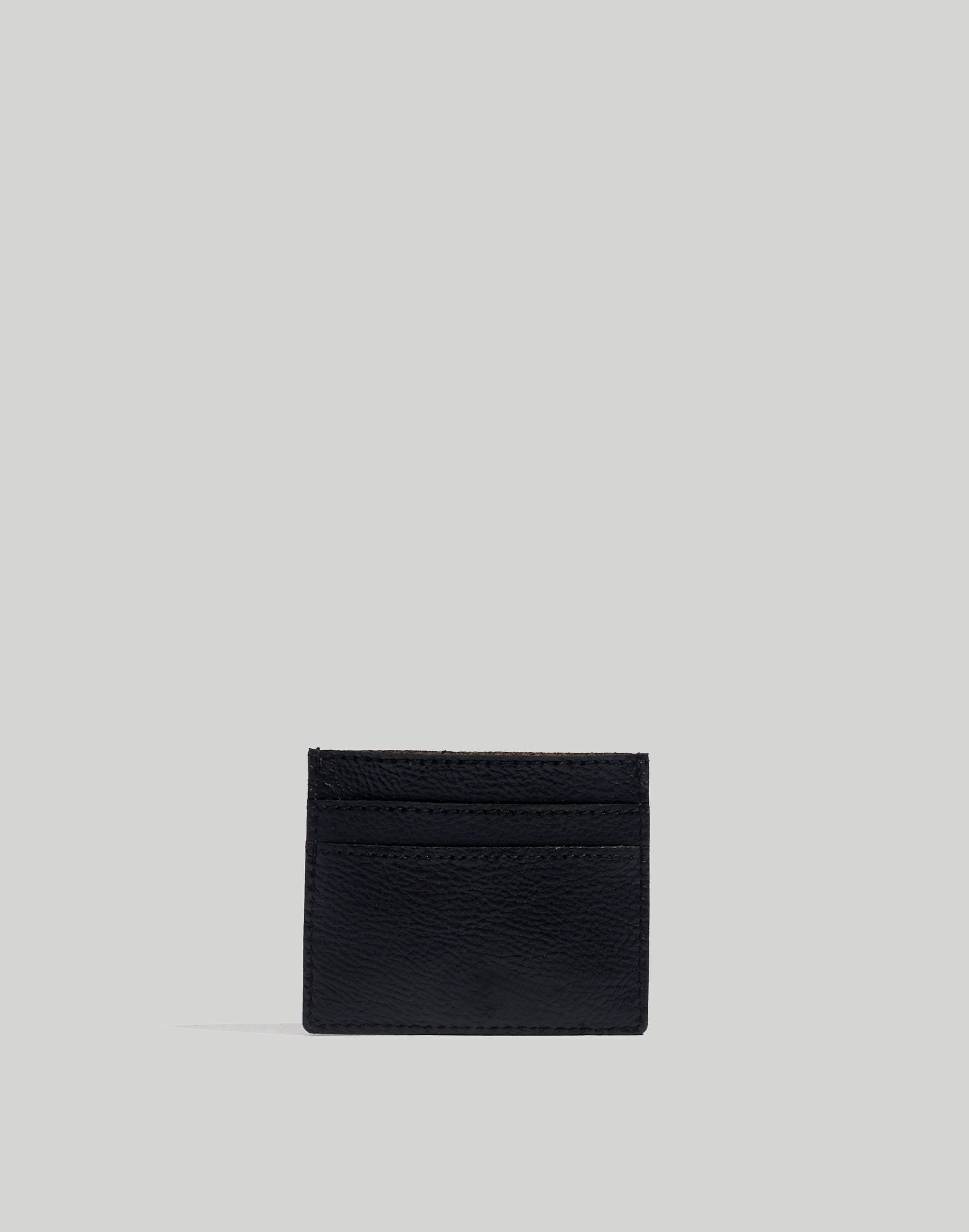 Creative Series Small Wallet Classic Black Business Card Holder