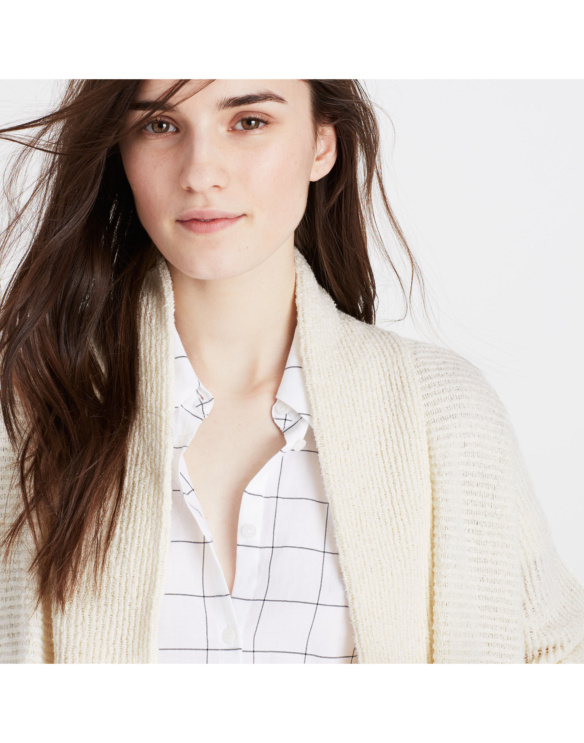 Shawl-Collar Crop Cardigan Sweater | Madewell