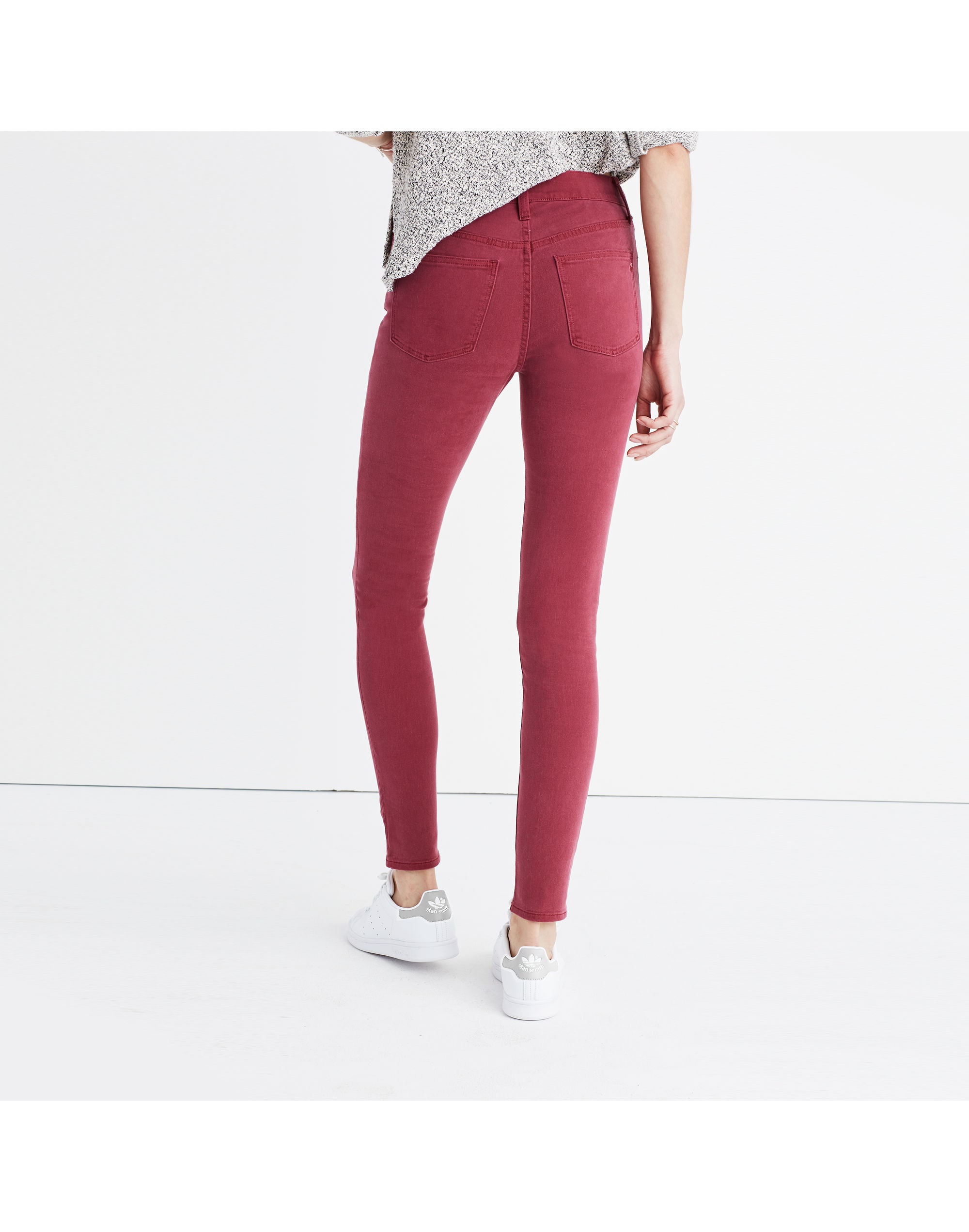 9" High-Rise Skinny Jeans: Garment-Dyed Edition | Madewell