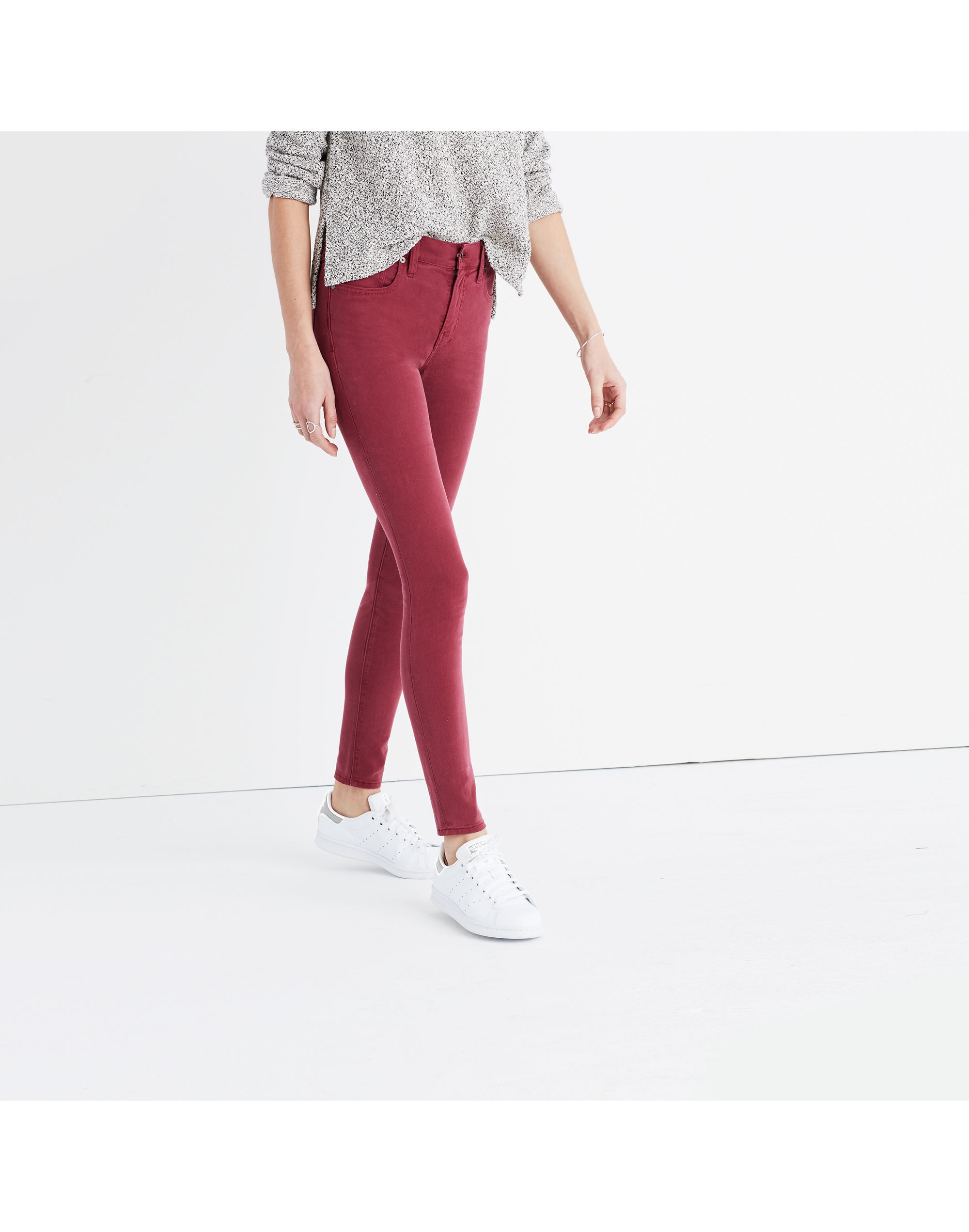 9" High-Rise Skinny Jeans: Garment-Dyed Edition | Madewell