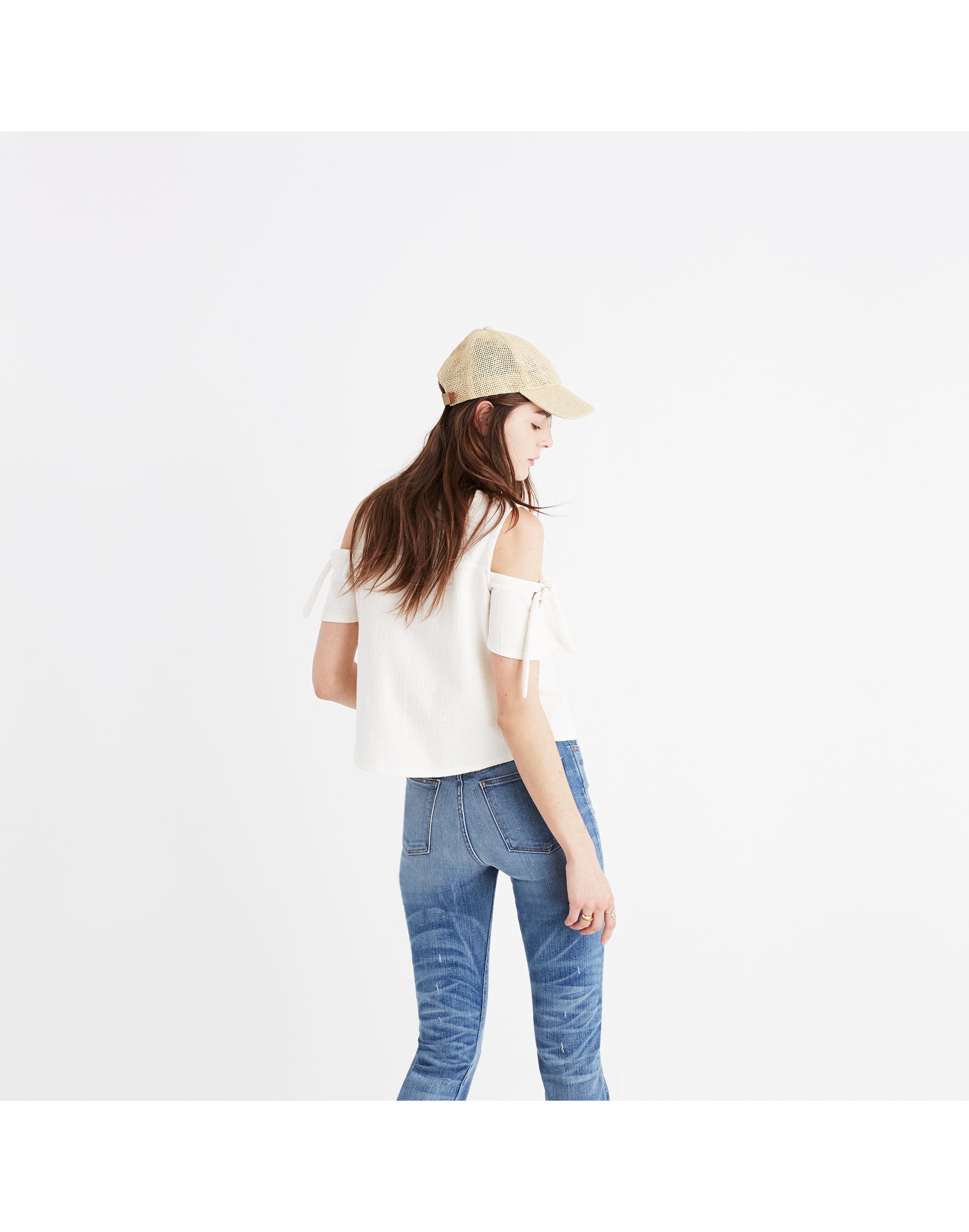 Skylark Cold-Shoulder Top | Madewell