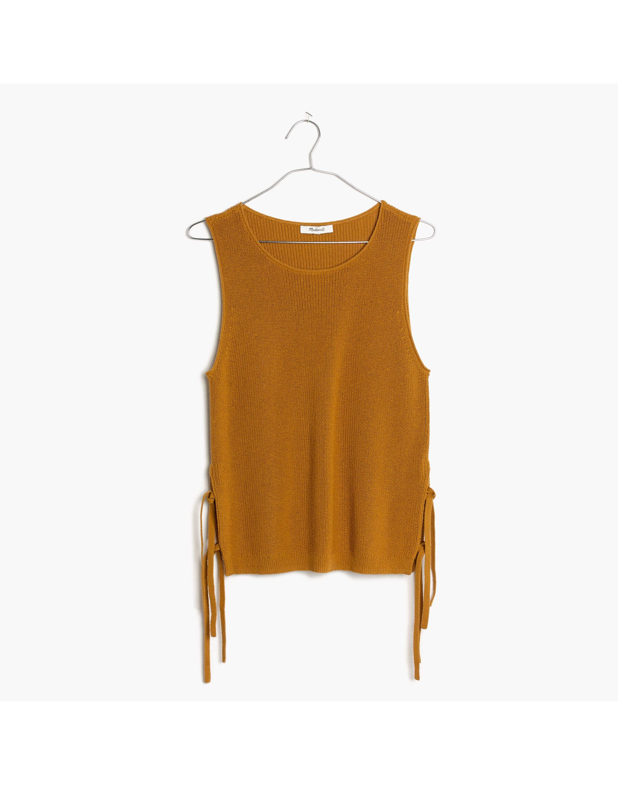 Side-Tie Sweater Tank | Madewell