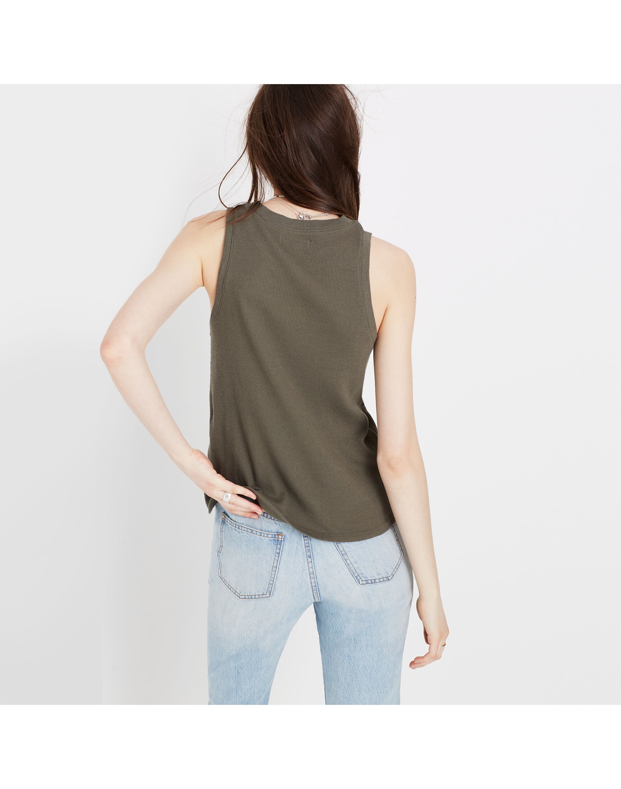 Circuit Rib Tank Top | Madewell