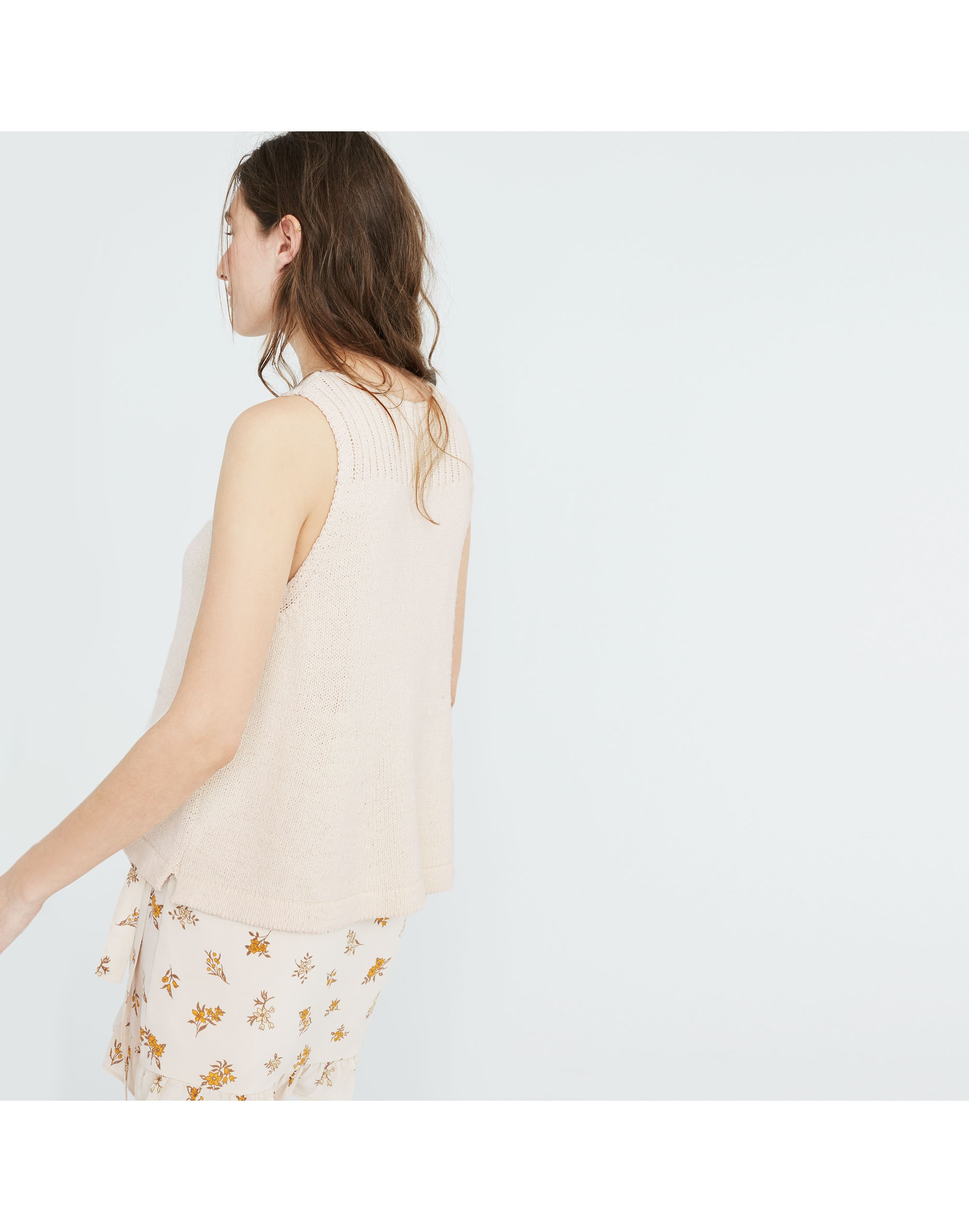 Sunsetter Sweater Tank | Madewell