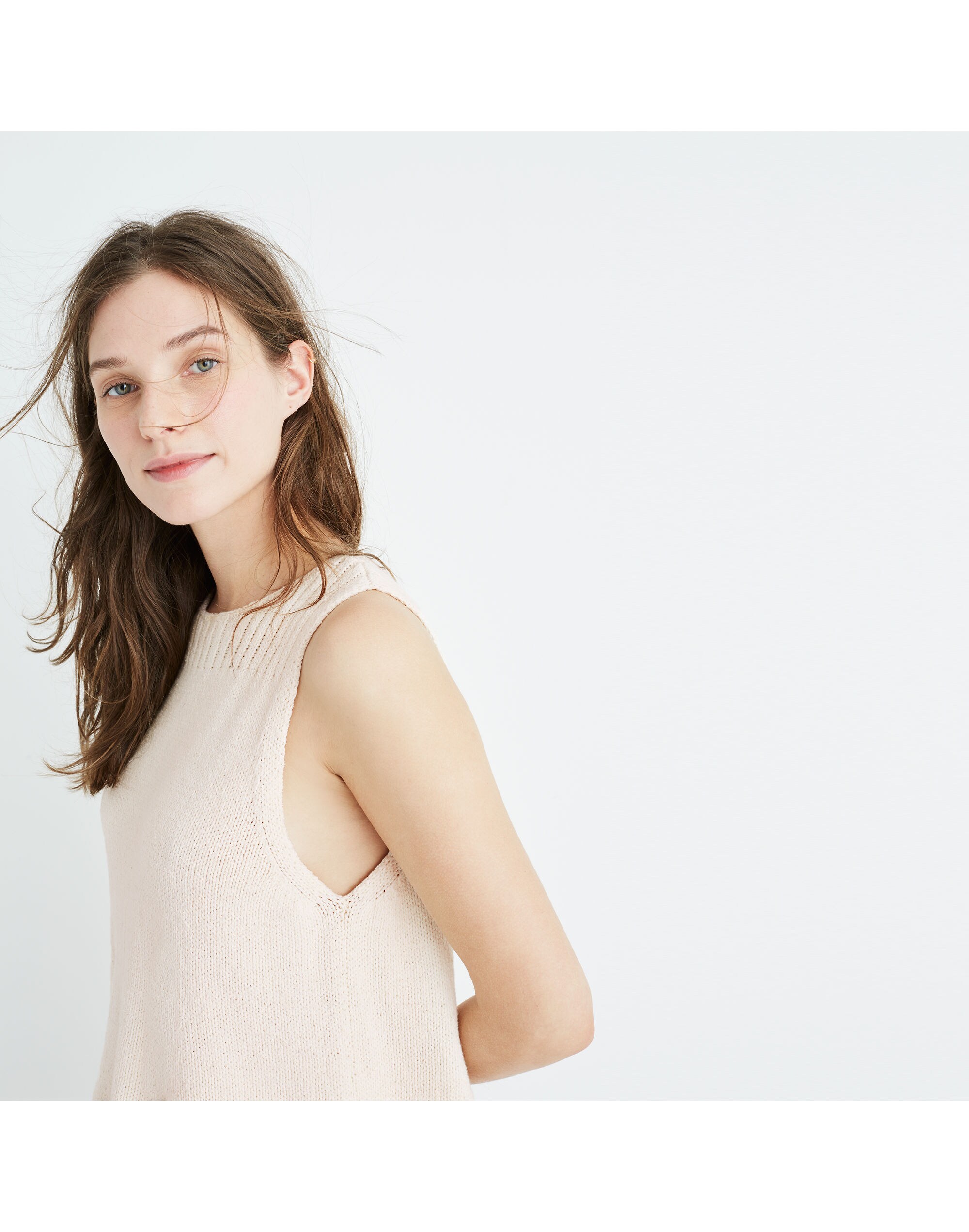 Sunsetter Sweater Tank | Madewell