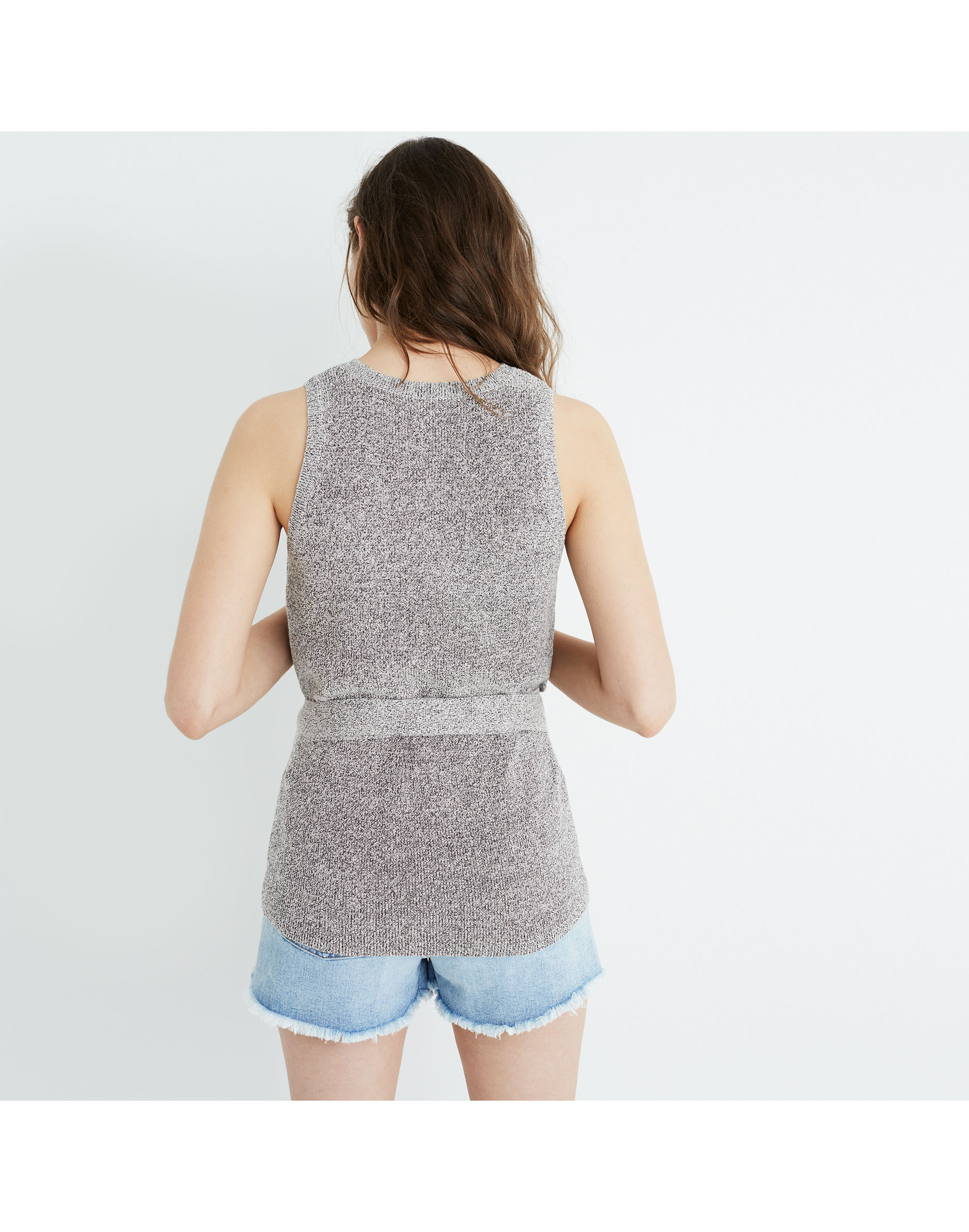 Tie-Wrap Sweater Tank | Madewell