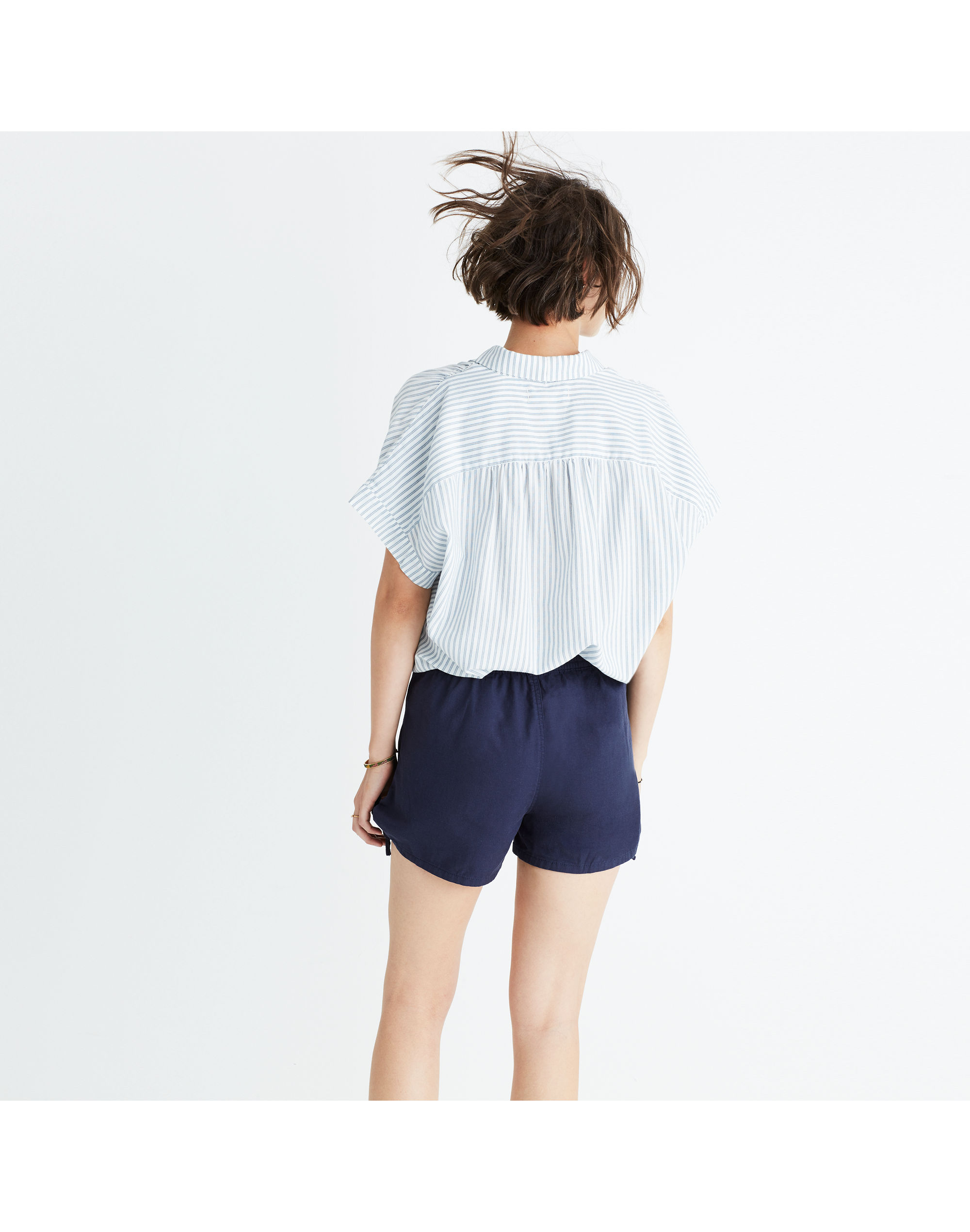 Pull-On Side-Tie Shorts | Madewell