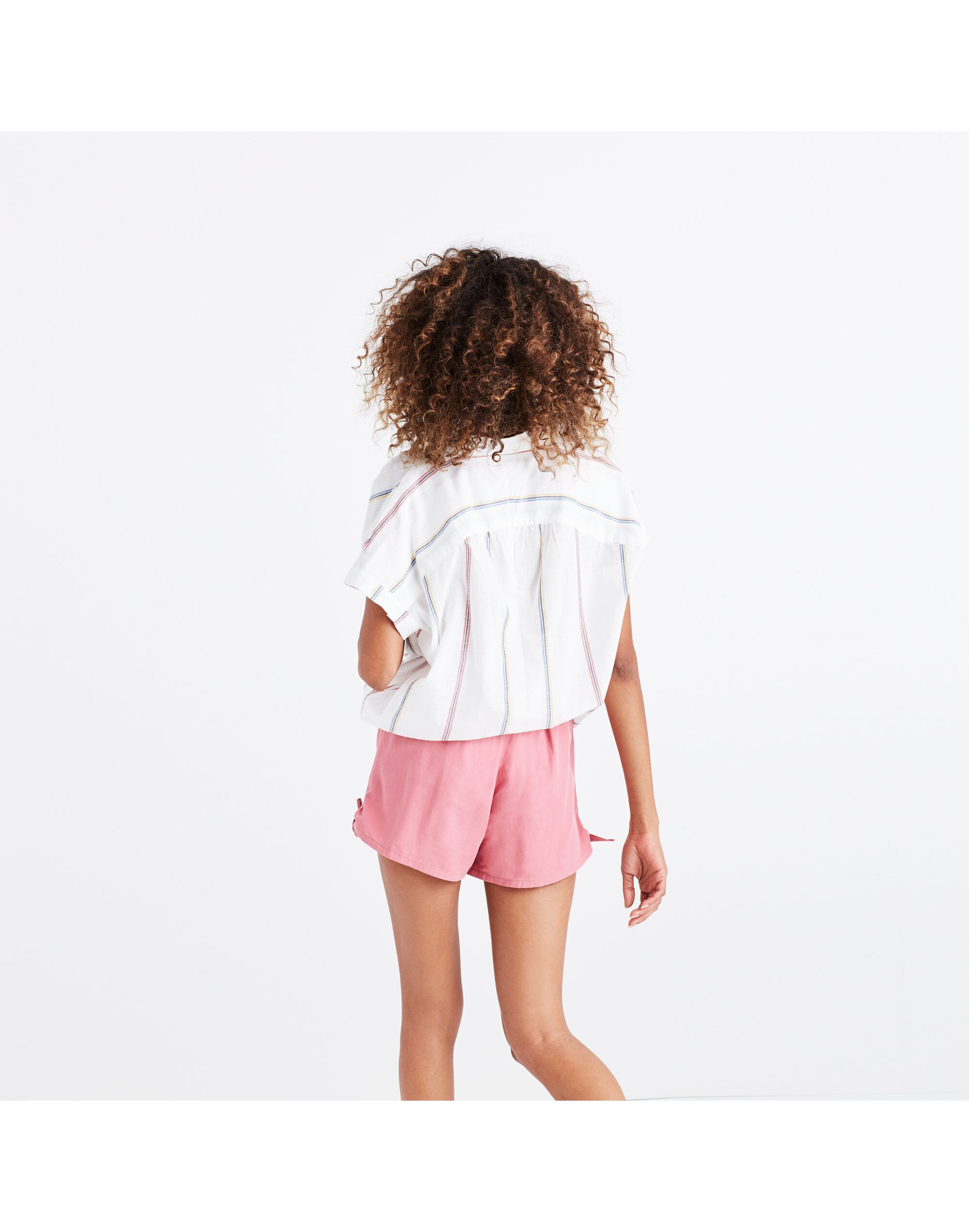 Pull-On Side-Tie Shorts | Madewell