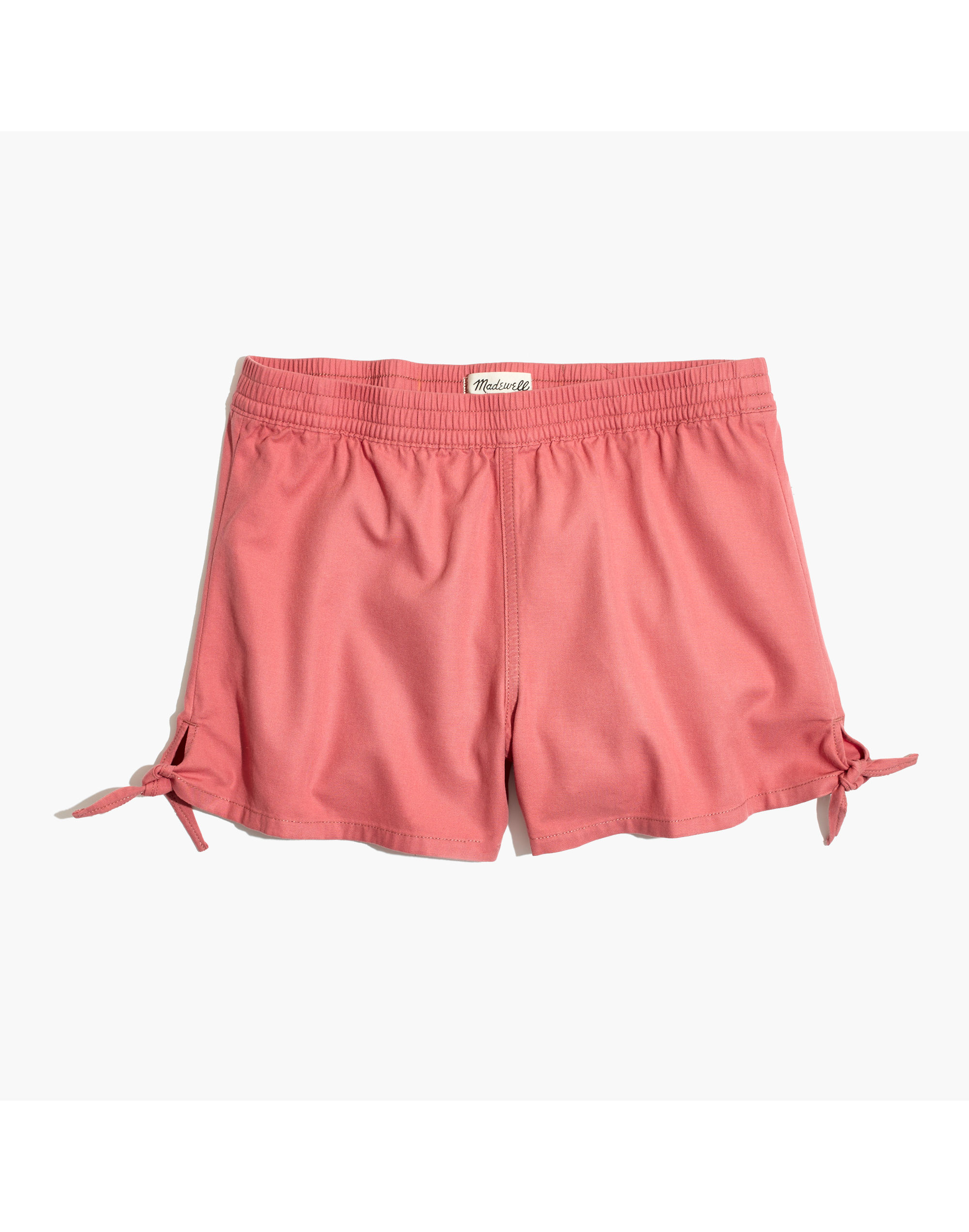 Pull-On Side-Tie Shorts | Madewell