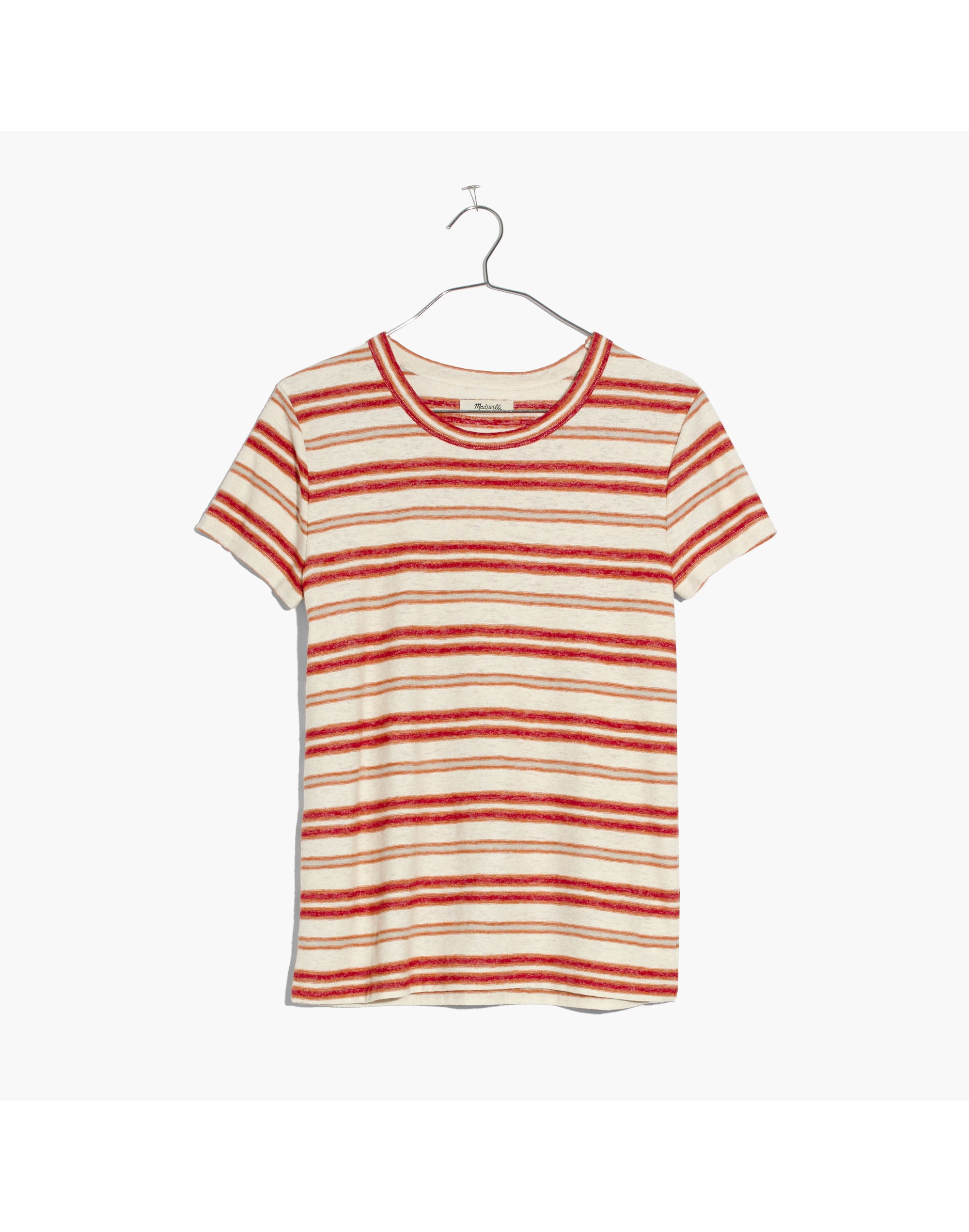 Hi-Fi Shrunken Tee in Vonda Stripe | Madewell