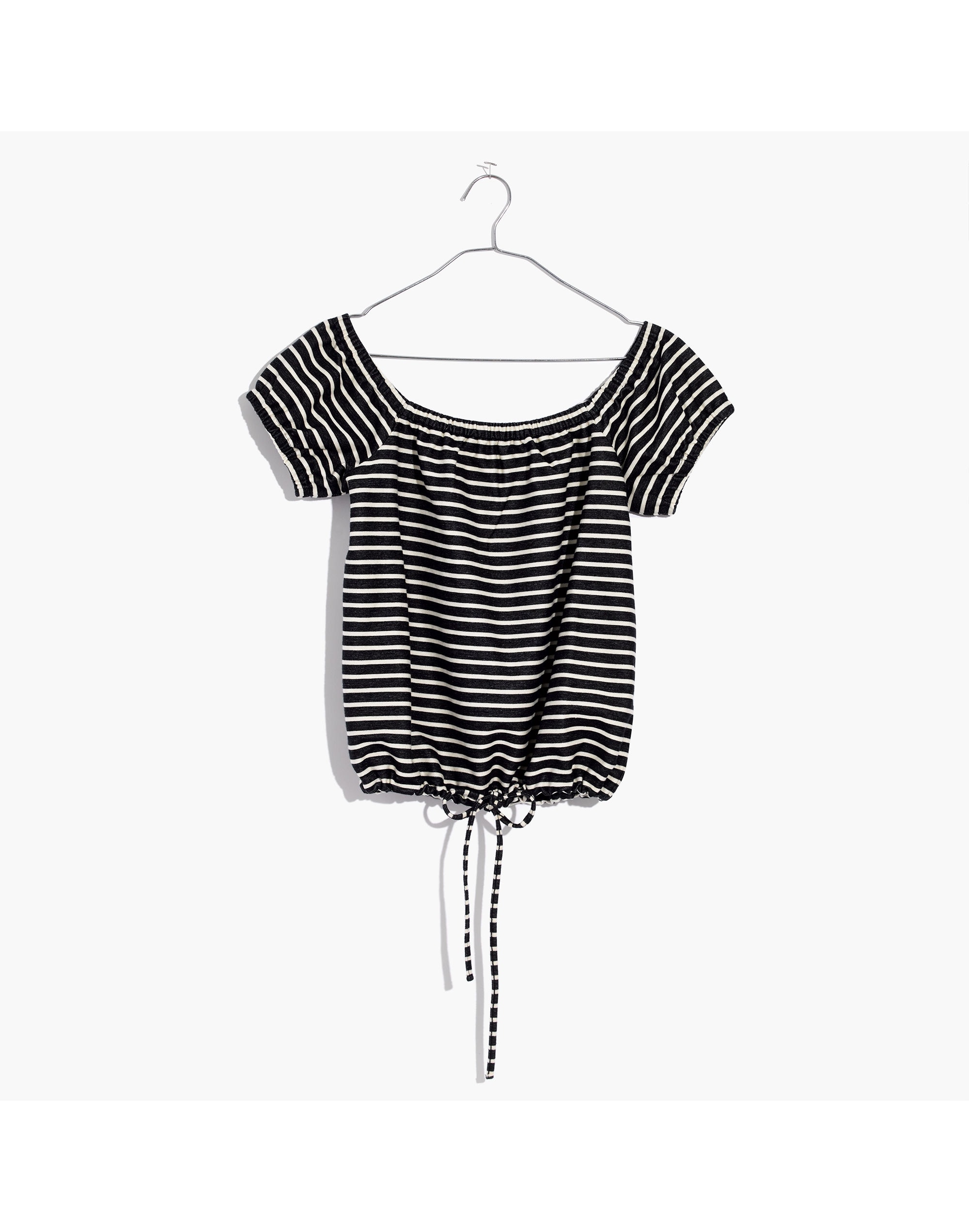 Striped Melody Off-the-Shoulder Top | Madewell