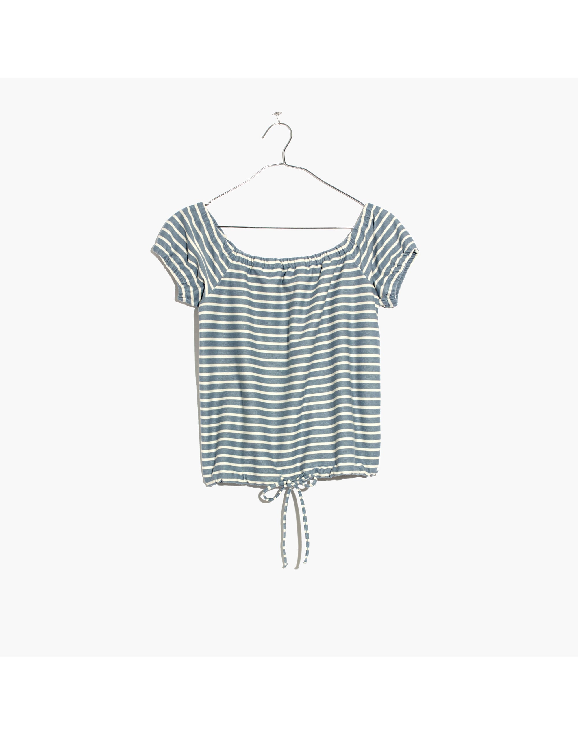 Striped Melody Off-the-Shoulder Top | Madewell