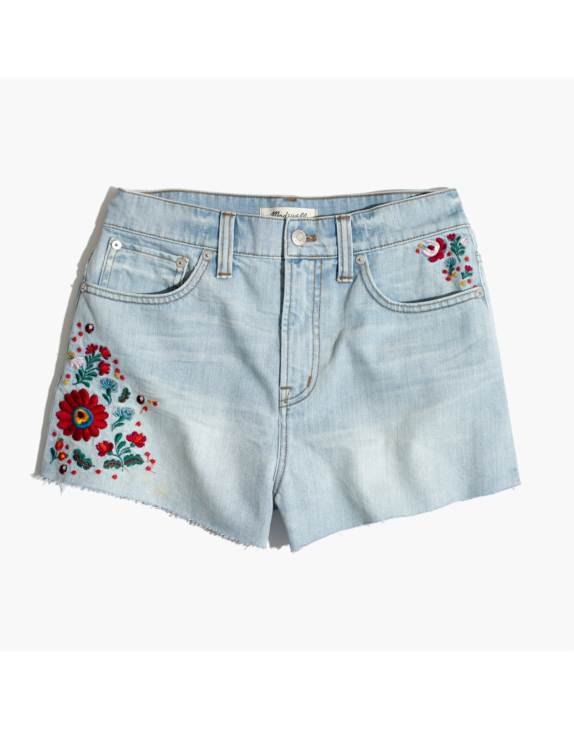 The Perfect Jean Short: Embroidered Edition | Madewell