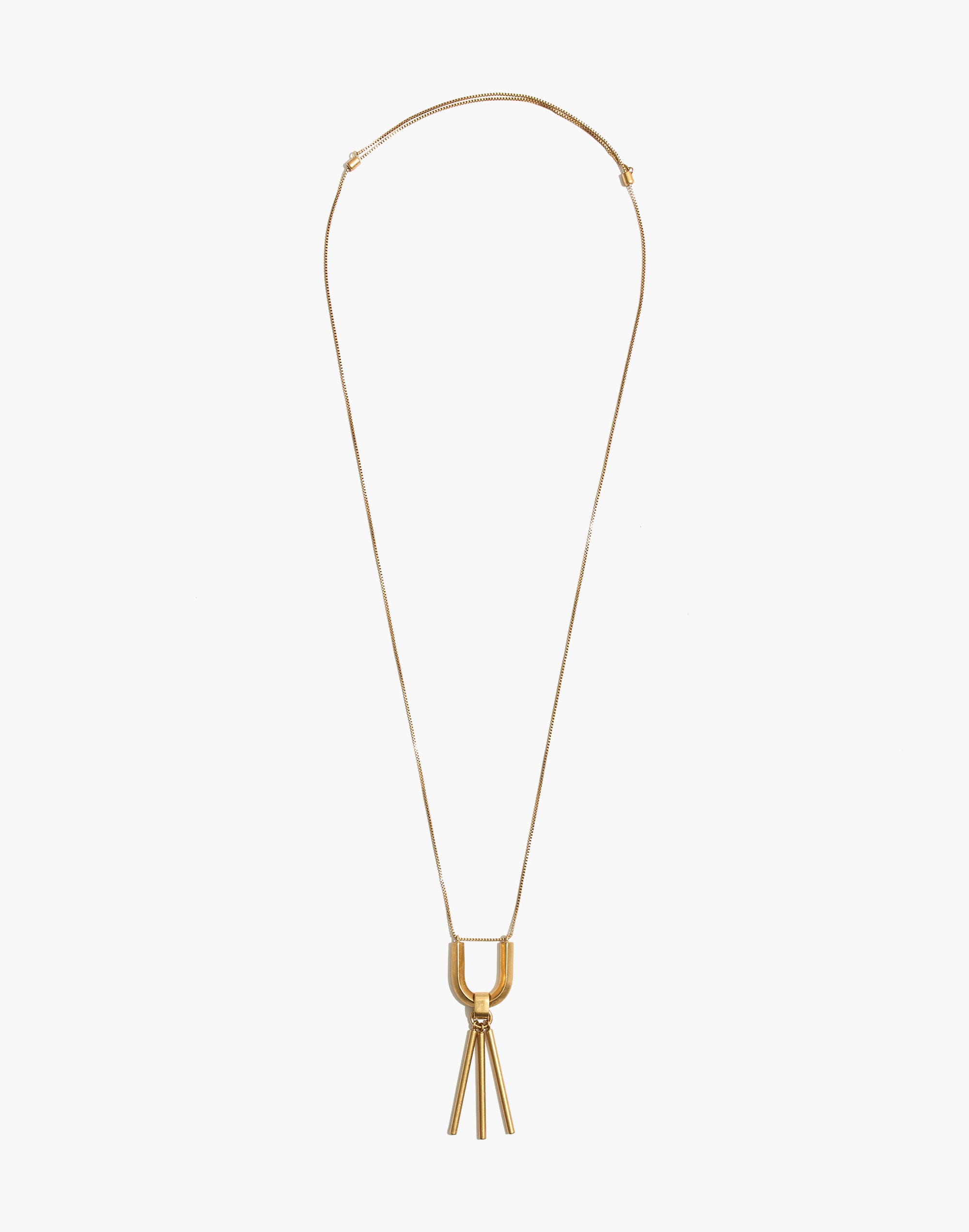 Curvelink Pendant Necklace | Madewell