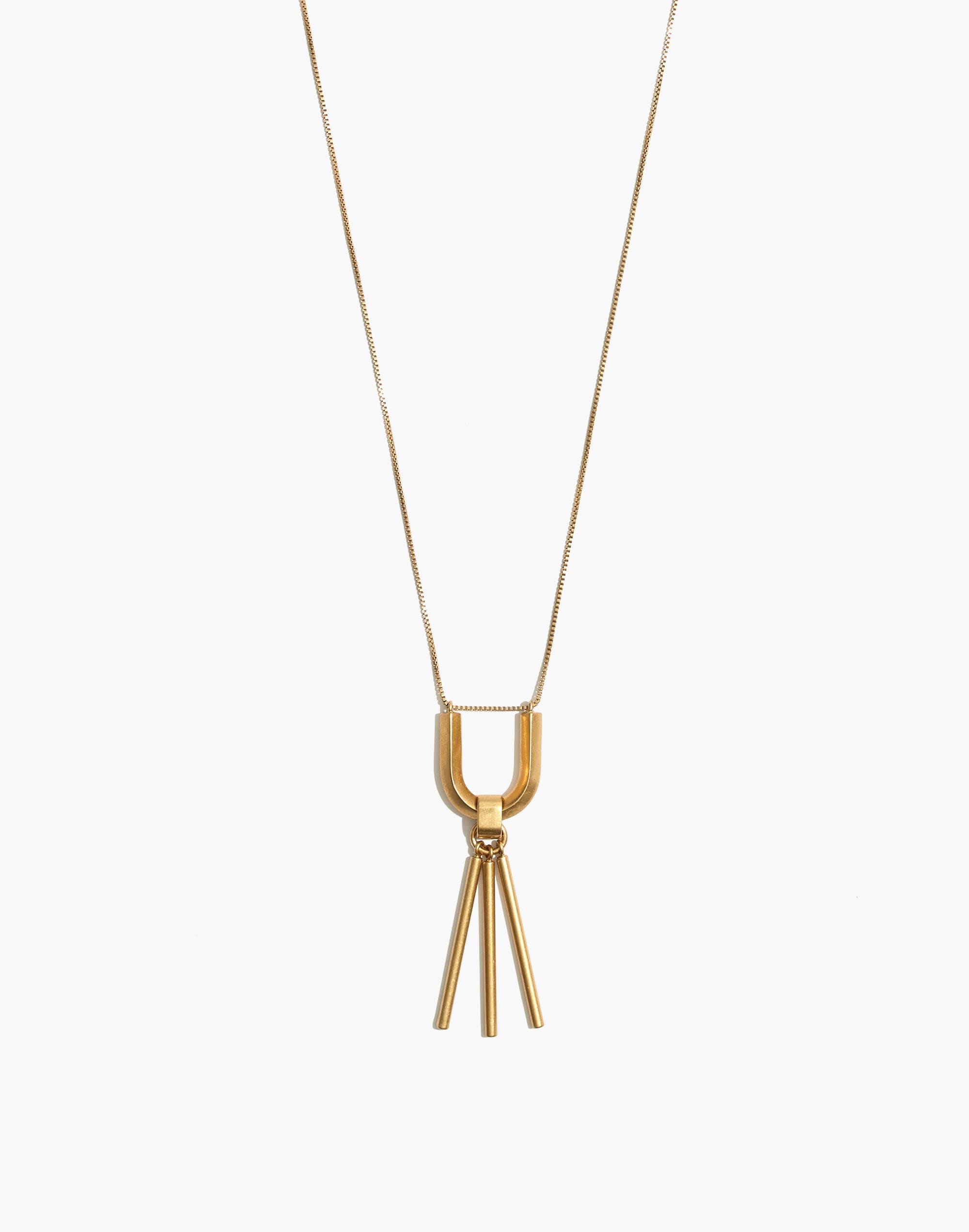 Curvelink Pendant Necklace | Madewell